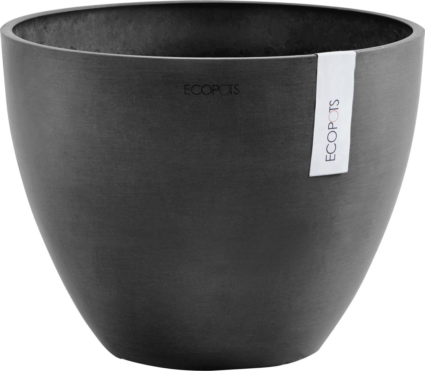 ECOPOTS Blumentopf ANTWERP Dark Grey, BxTxH: 40x40x30 cm