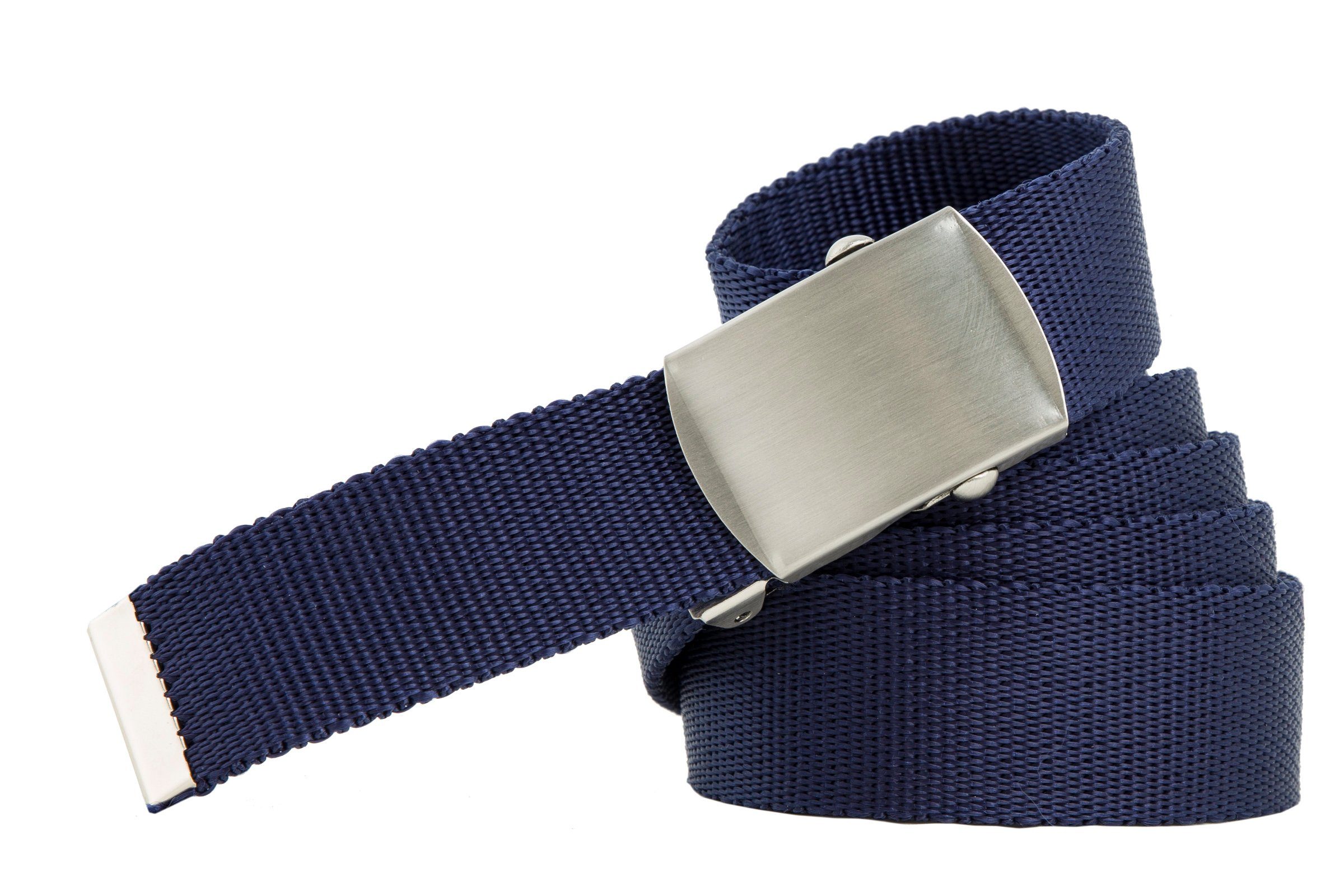 shenky Stoffgürtel Damengürtel 100cm bis 160cm Länge 3cm Breite Gürtel (schmaler Gürtel, Textilgürtel) robust – Bild 2 von 2
