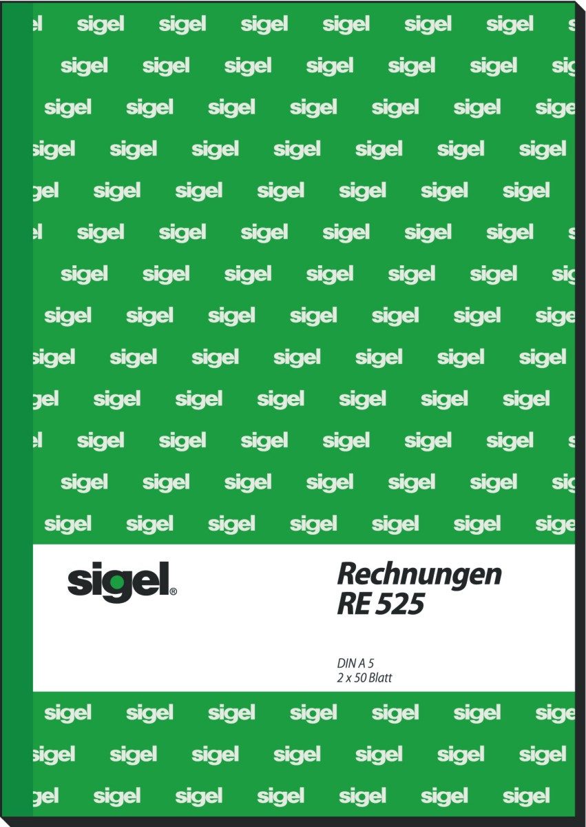 Formularblock Formularbuch Rechnung A5 hoch VE=2x50 Blatt.
