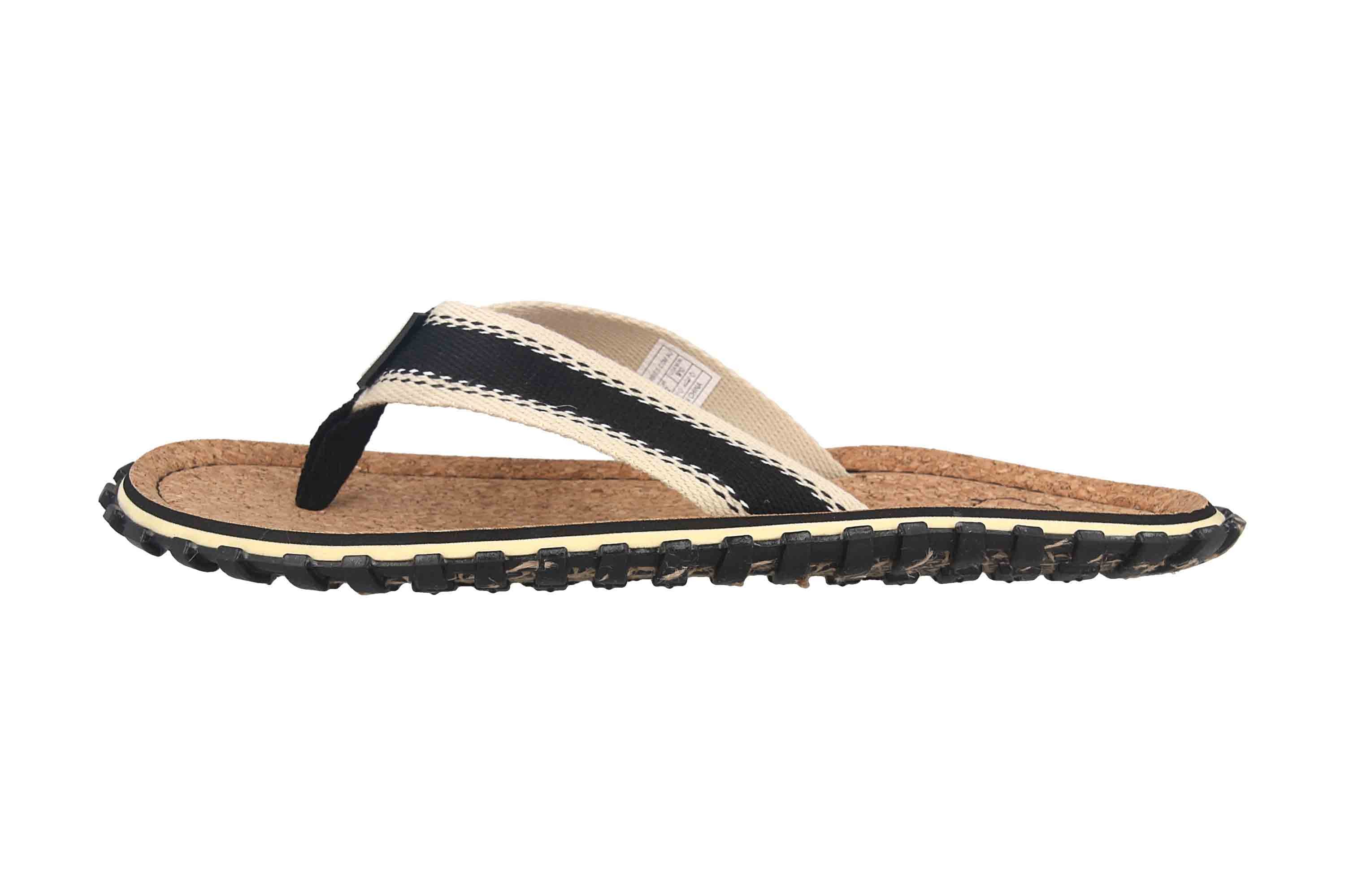 Gumbies 2121 CORKER-Black Zehentrenner