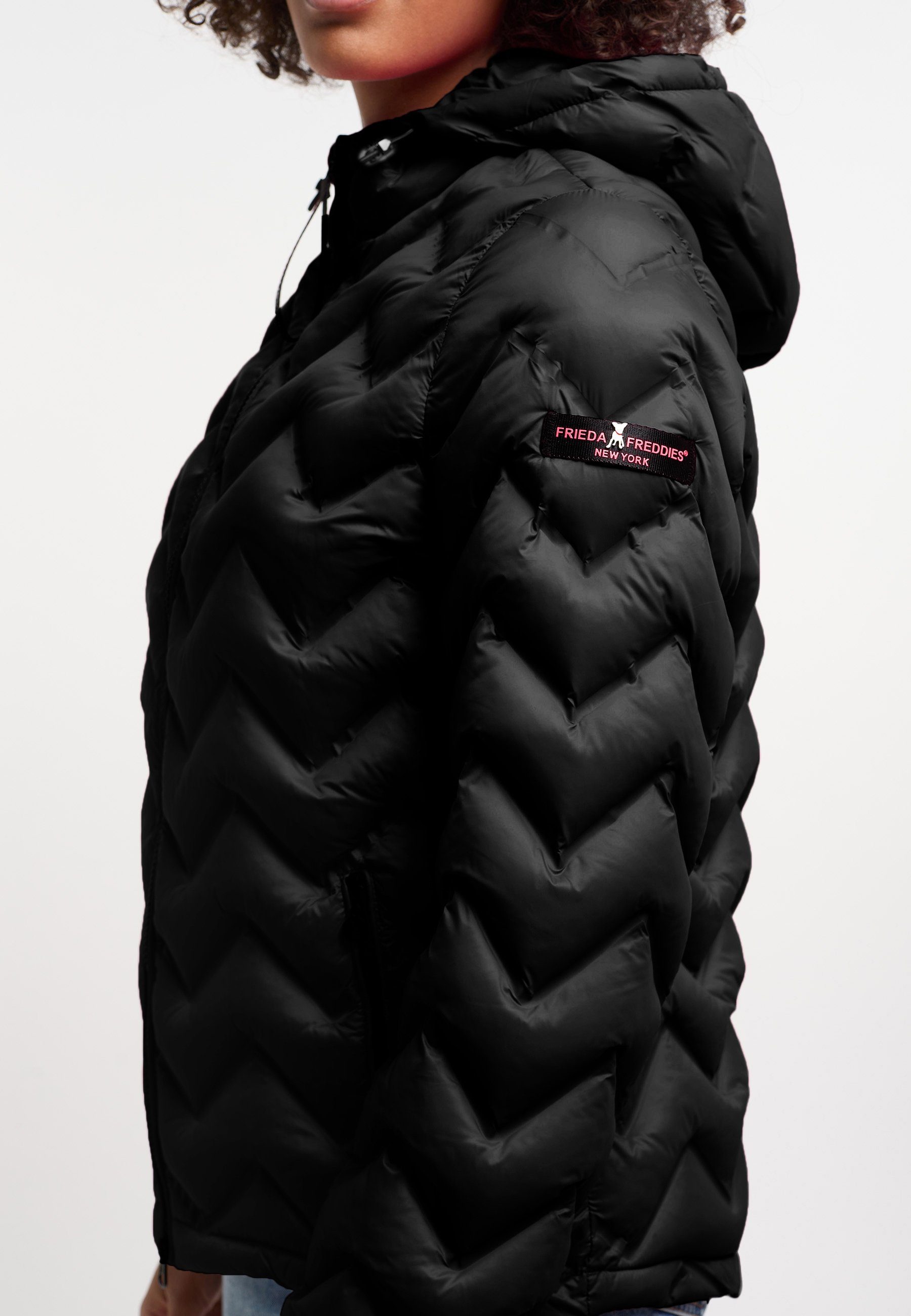 Mailynn Jacket, Freddies Steppjacke & NY mit Thermolite BLACK Reißverschluss Frieda