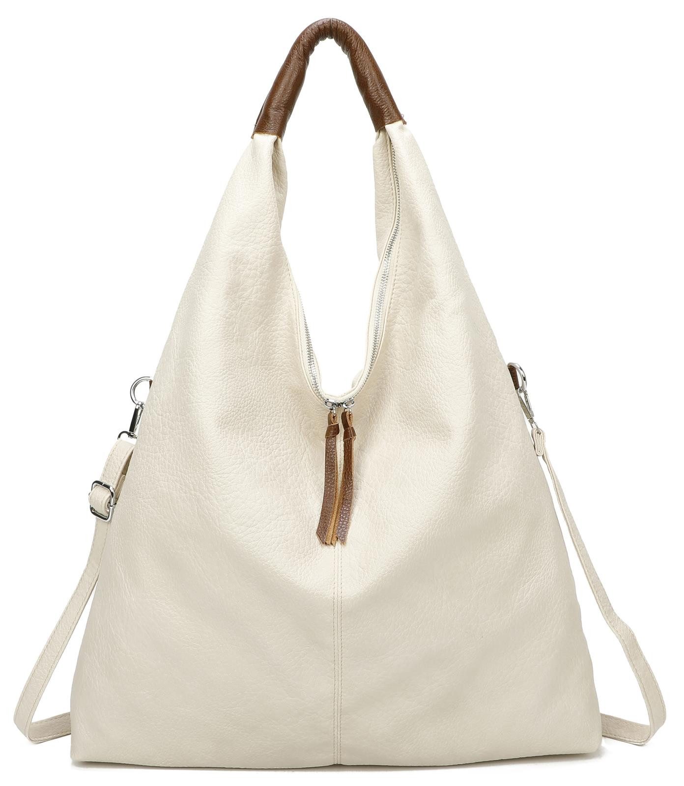 ITALYSHOP24 Schultertasche XXL Damen Shopper Tasche günstig online kaufen