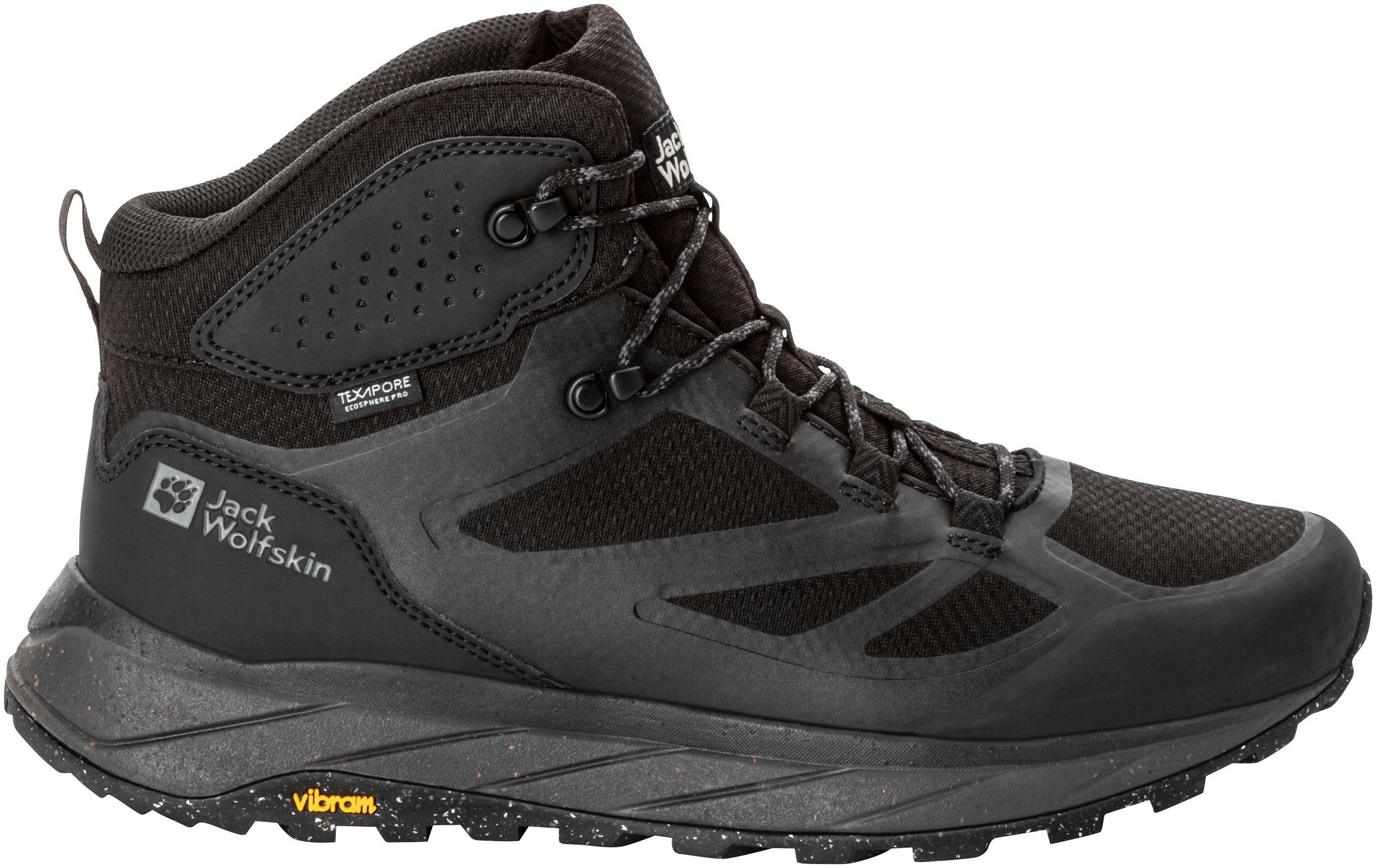 Jack Wolfskin TERRAVENTURE TEXAPORE MID M Wanderschuh wasserdicht, Trekking günstig online kaufen