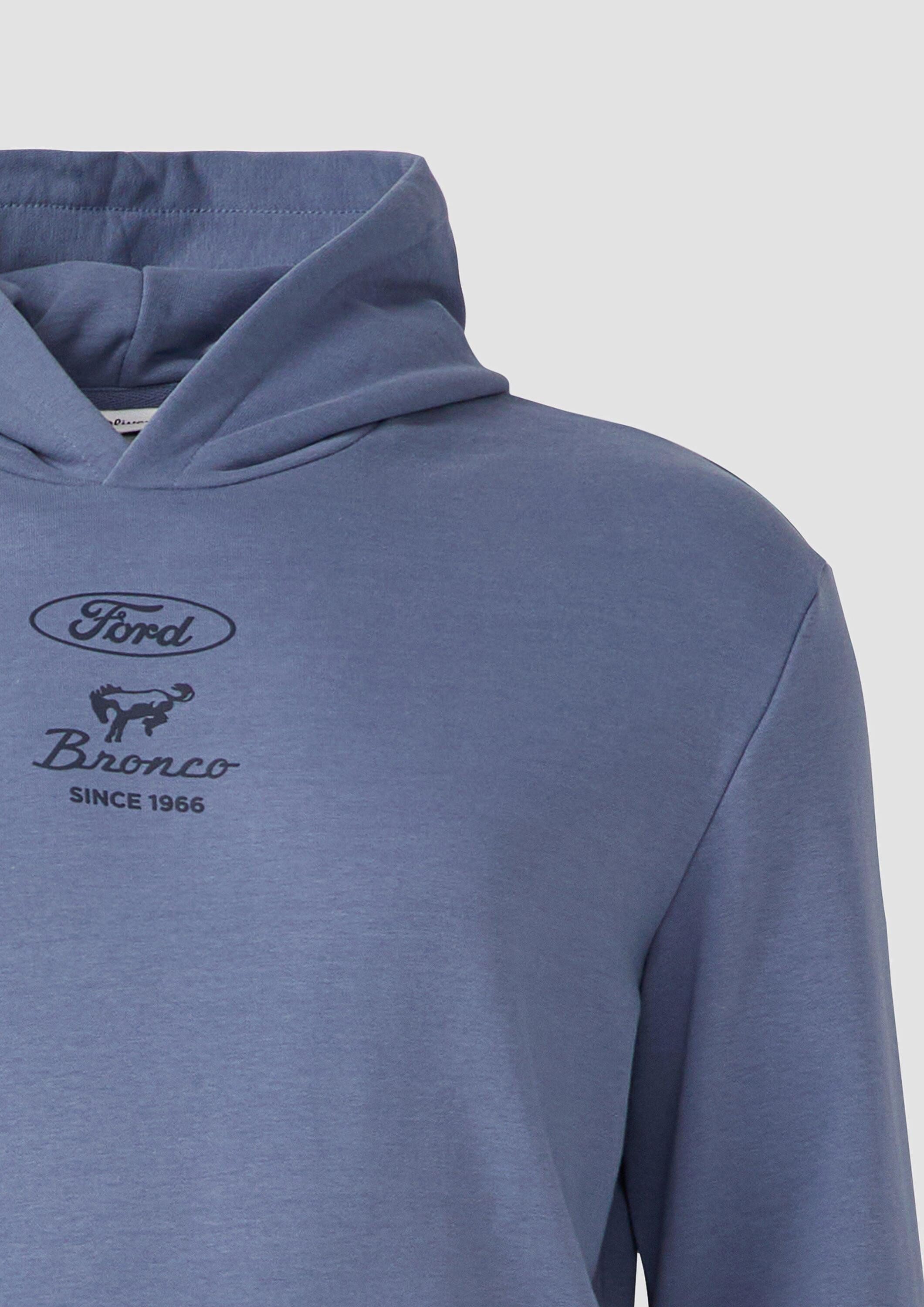 s.Oliver Sweatshirt Sweatshirt Softer Hoodie im Relaxed Fit mit Artwork