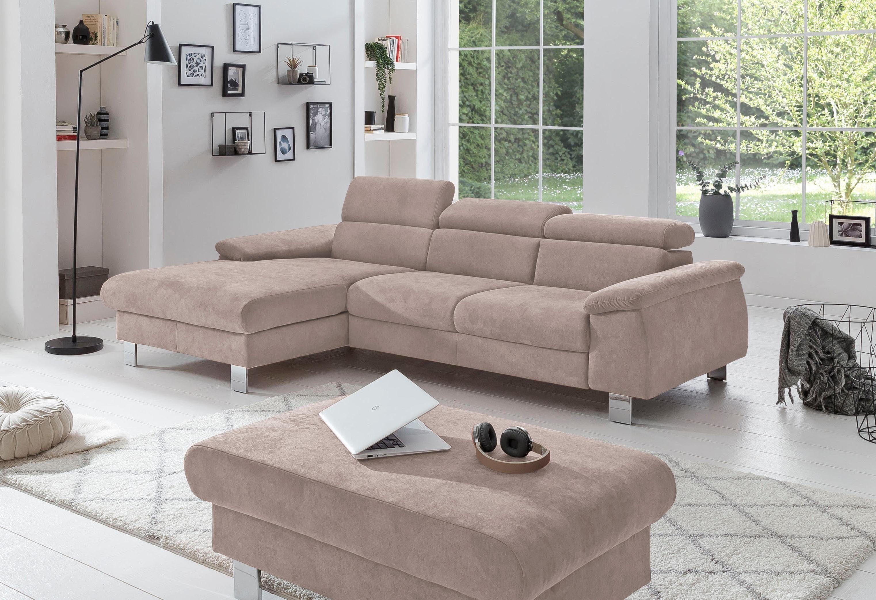 COTTA Polstergarnitur Komaris L-Form, (Set), Set günstig online kaufen