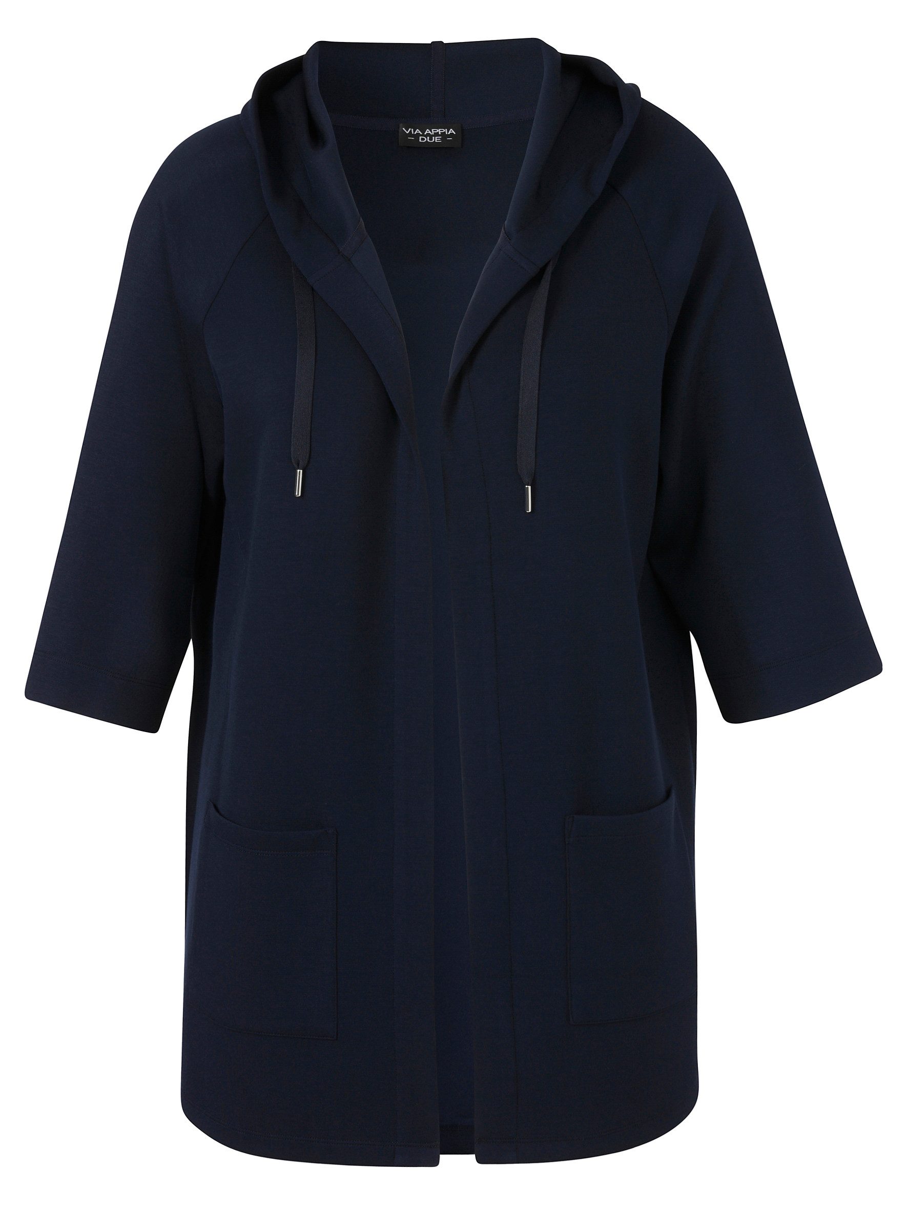 VIA APPIA Sweatjacke Jacke Offen 1/2 Arm