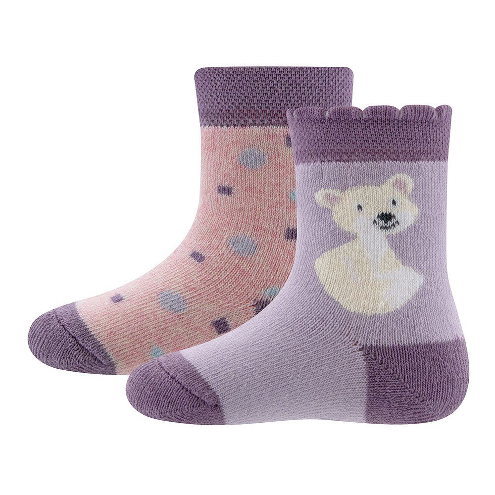 Ewers Thermostrümpfe Thermosocken 2er-Set Pack Polarfuchs (2-Paar)