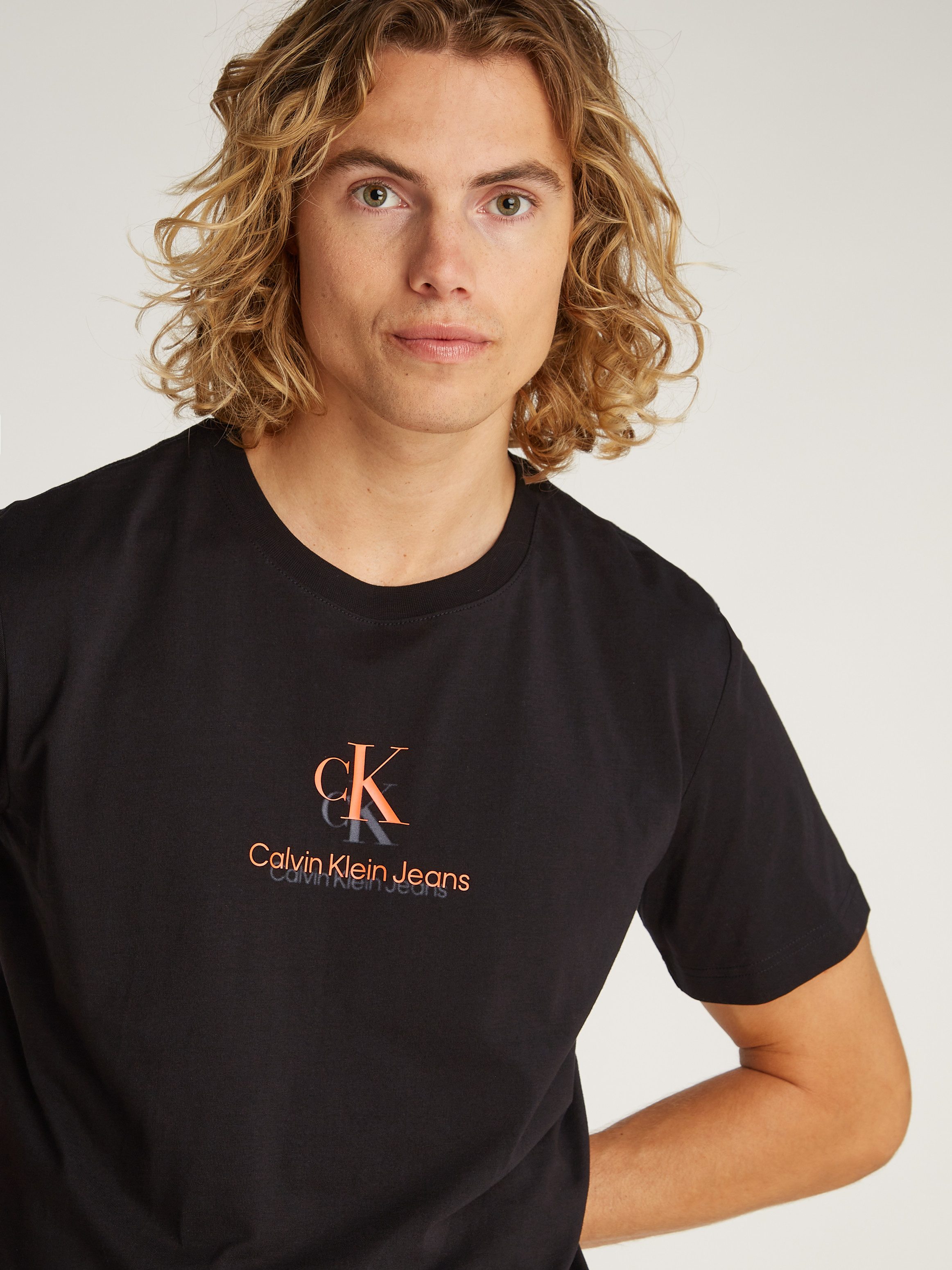 Calvin Klein Jeans T-Shirt SHADOW LOGO günstig online kaufen