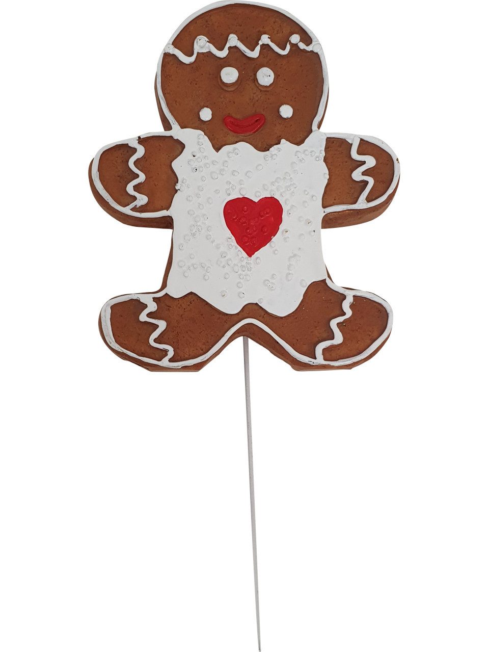 Weihnachtsfigur Figur Pfefferkuchen Baby Stecker 20,5 x 6 x 1 cm