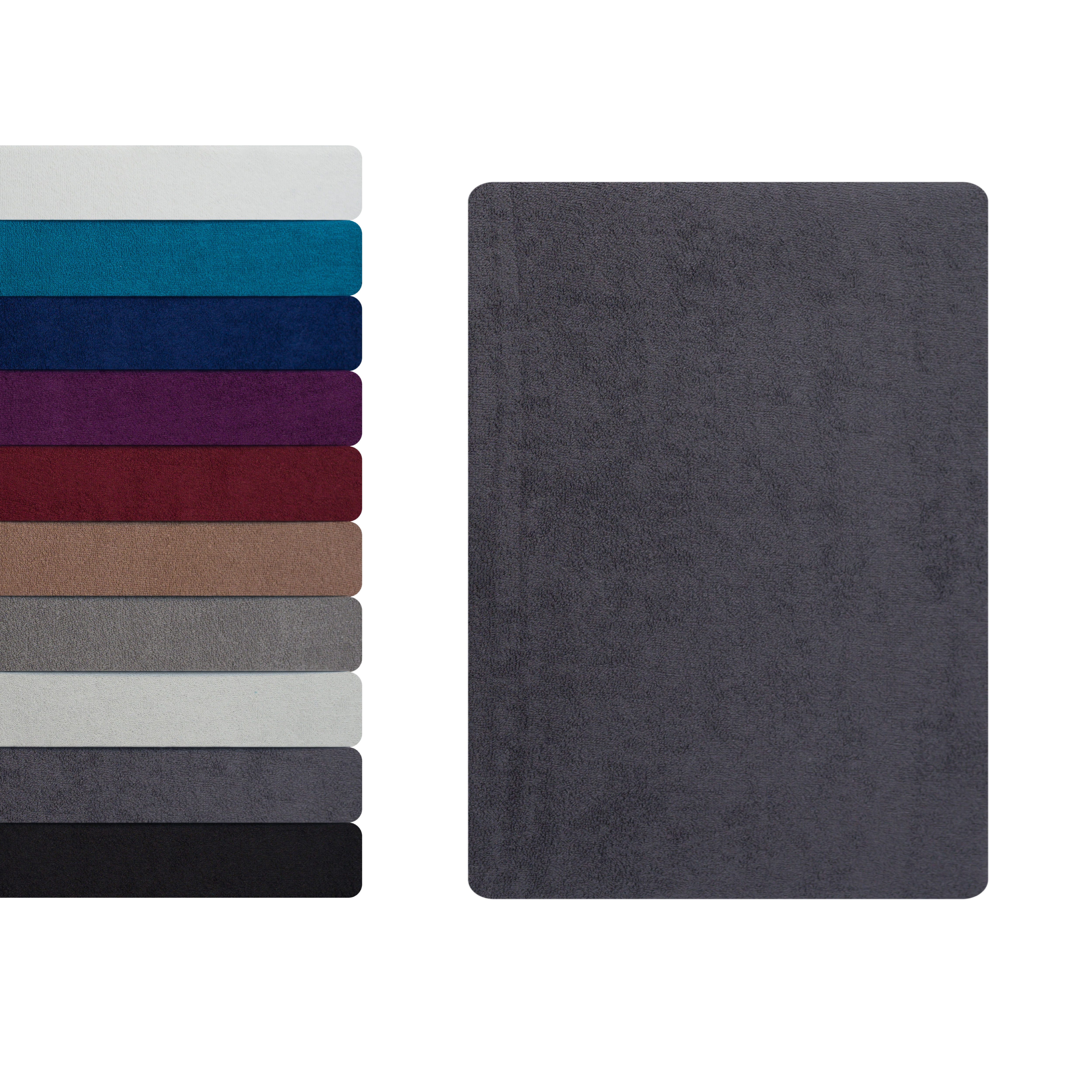 Hometex Premium Textiles Spannbettlaken aus Frottier Stoff bis 23 cm Steghö günstig online kaufen