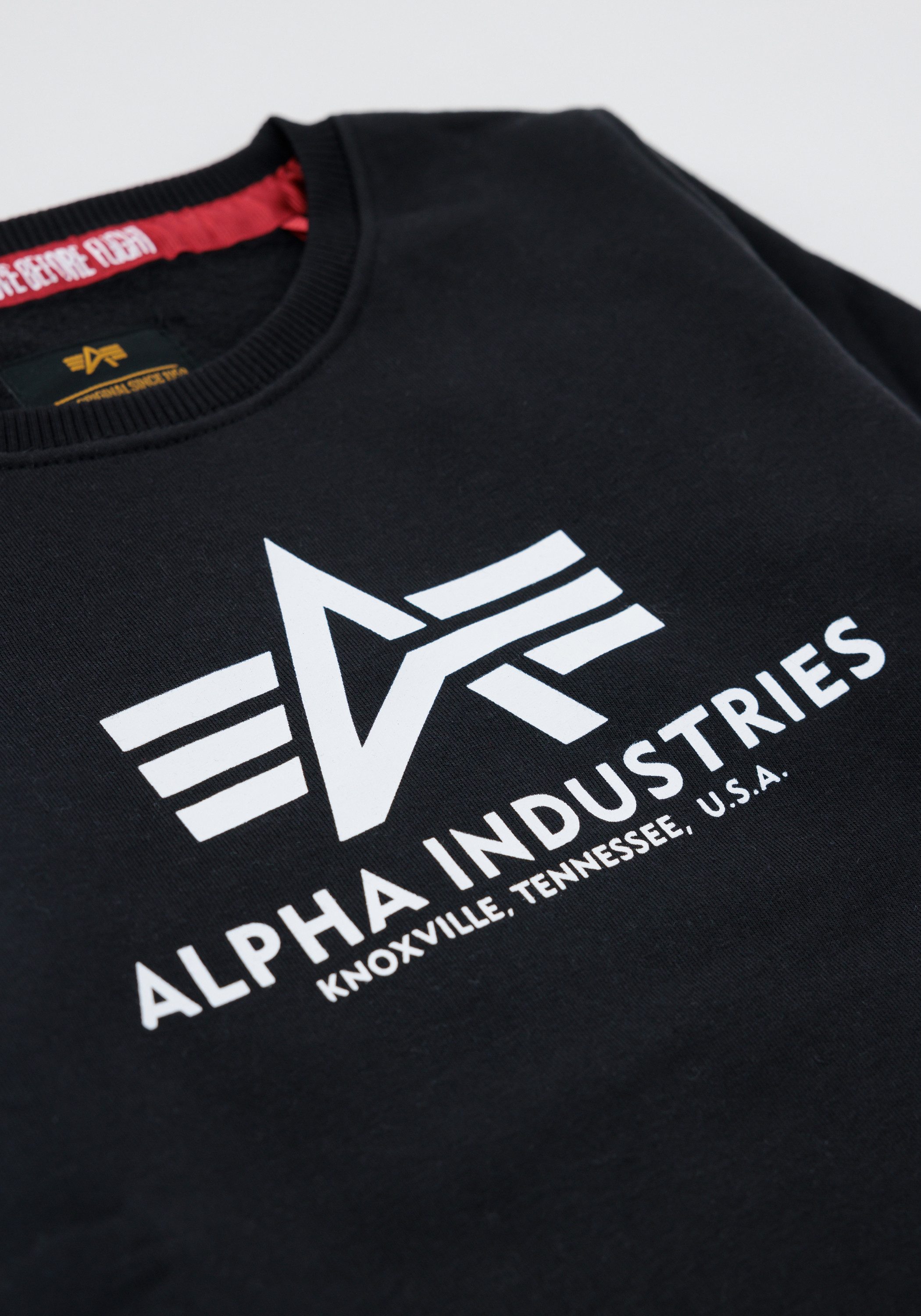 Alpha Industries Sweater Basic Sweatshirt BL K