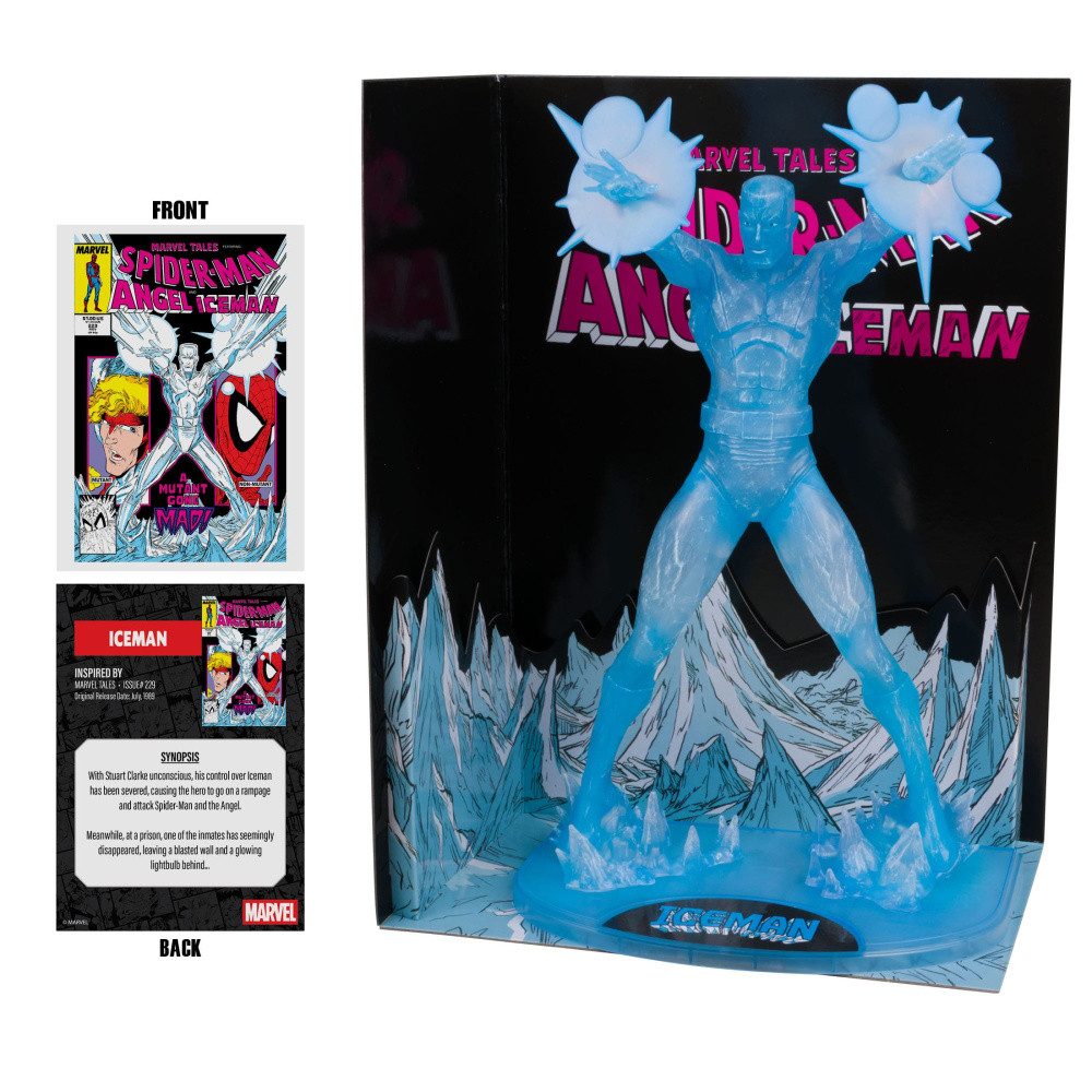 McFarlane Toys Merchandise-Figur Marvel Collection PVC Statue 1/6 Iceman (Marvel Tales #229) (Red Plati