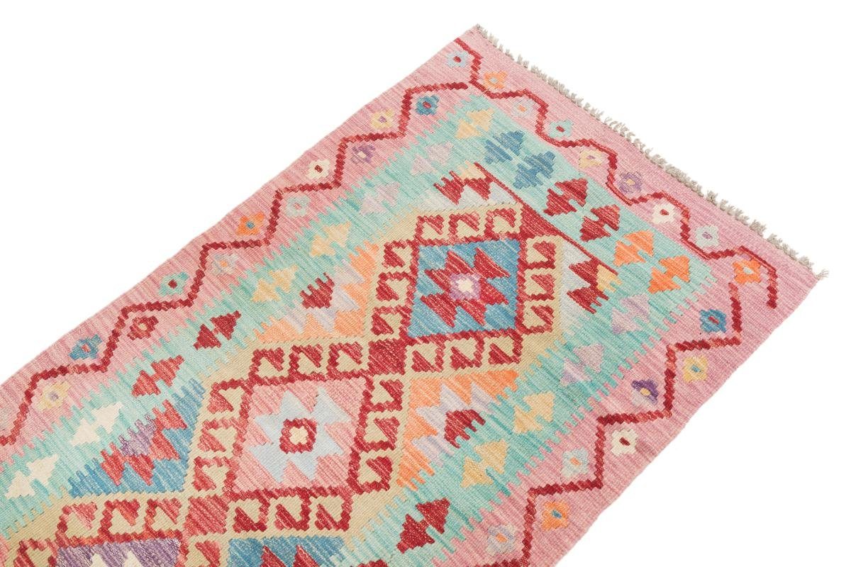Orientteppich Kelim Läufer, Handgewebter Afghan rechteckig, 3 Höhe: Trading, mm Nain Orientteppich 78x184