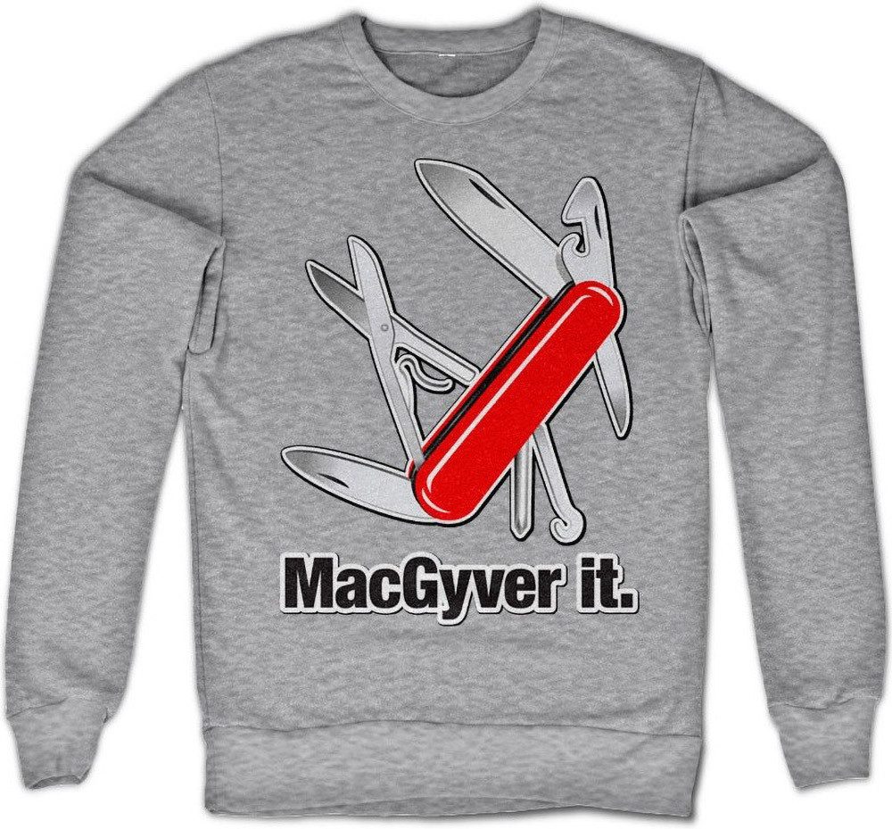 MacGyver Rundhalspullover