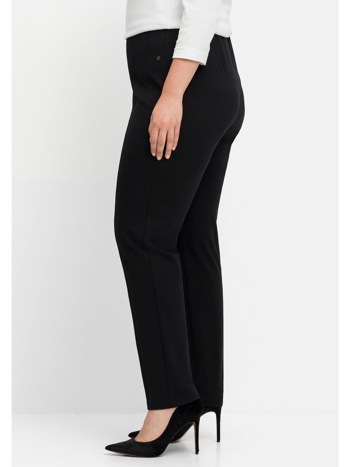 Sheego Schlupfhose Große Größen aus hochwertiger Interlock-Qualität