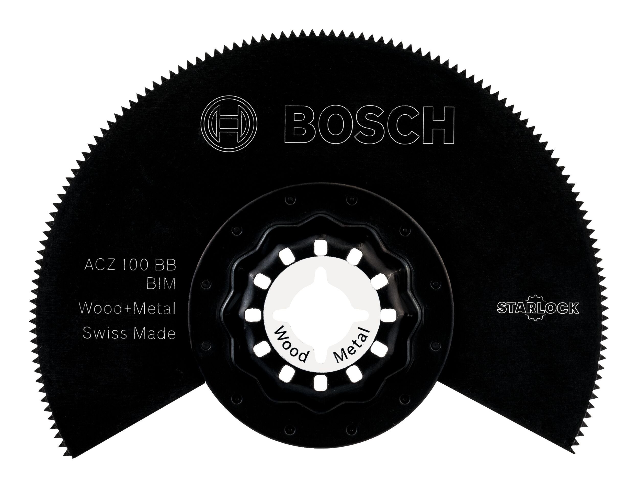 BOSCH Segmentsägeblatt (10 Stück), ACZ 100 BB, Wood and Metal BIM - 100 mm - 10er-Pack
