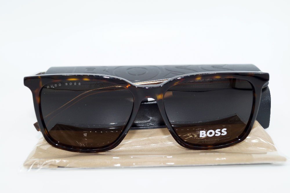 BOSS Sonnenbrille HUGO BOSS braun BOSS 086 BLACK 70 Sunglasses 1086 Sonnenbrille