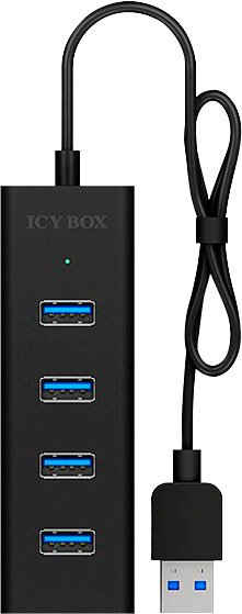 ICY BOX ICY BOX 4 Port USB 3.0 Hub Computer-Adapter