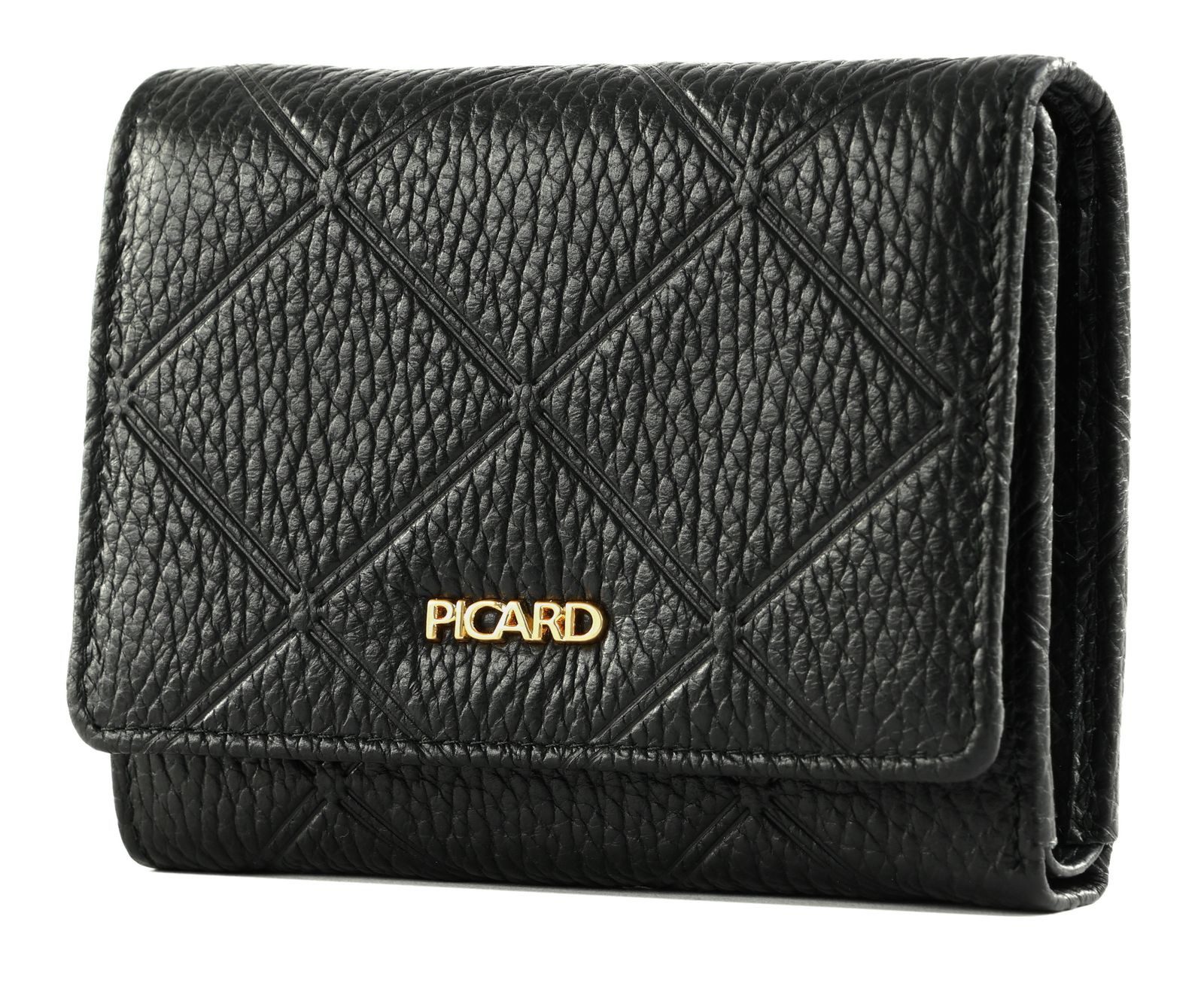 Picard Geldbörse Wallet, aus echtem Rindsleder