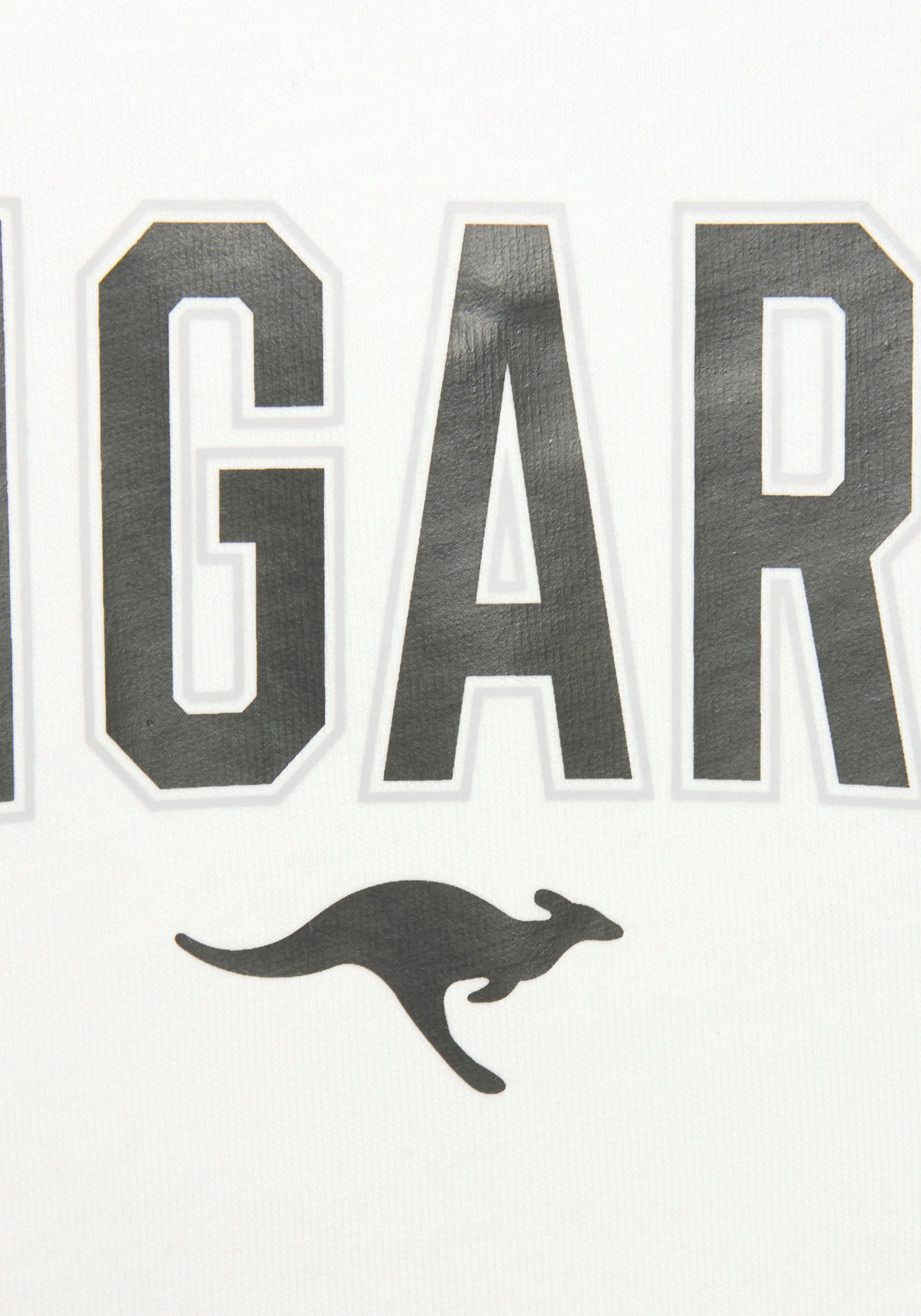 KangaROOS Bigshirt mit kontrastfarbenen Raglanärmeln