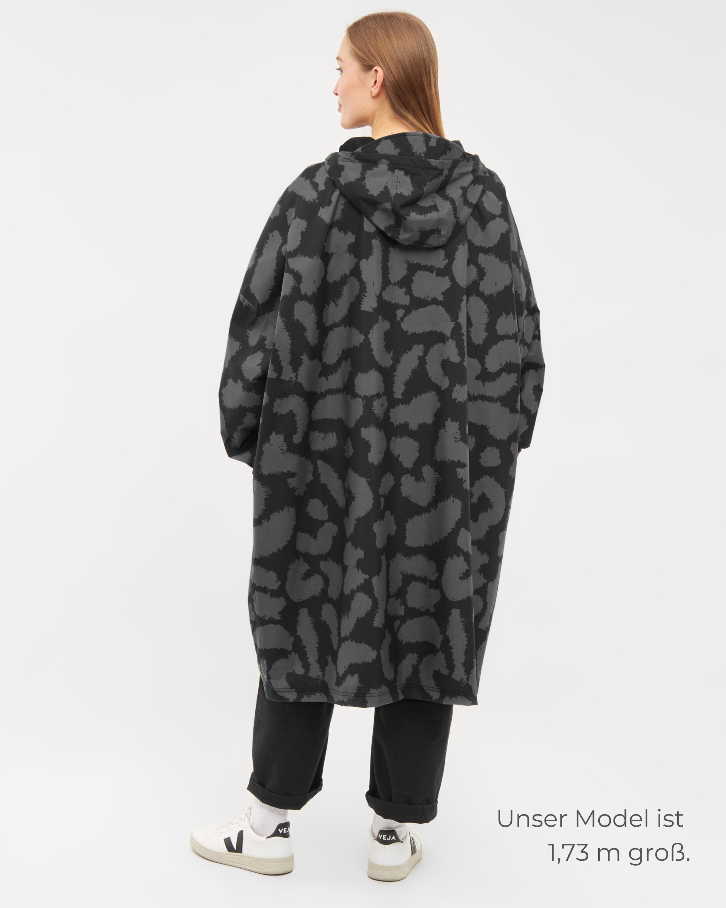LARKSON Regenponcho Lykke Regenponcho, Wassersäule 10.000 mm (1-St) Wasserdichtes Regencape mit verschweißten Nähten – Bild 3 von 5
