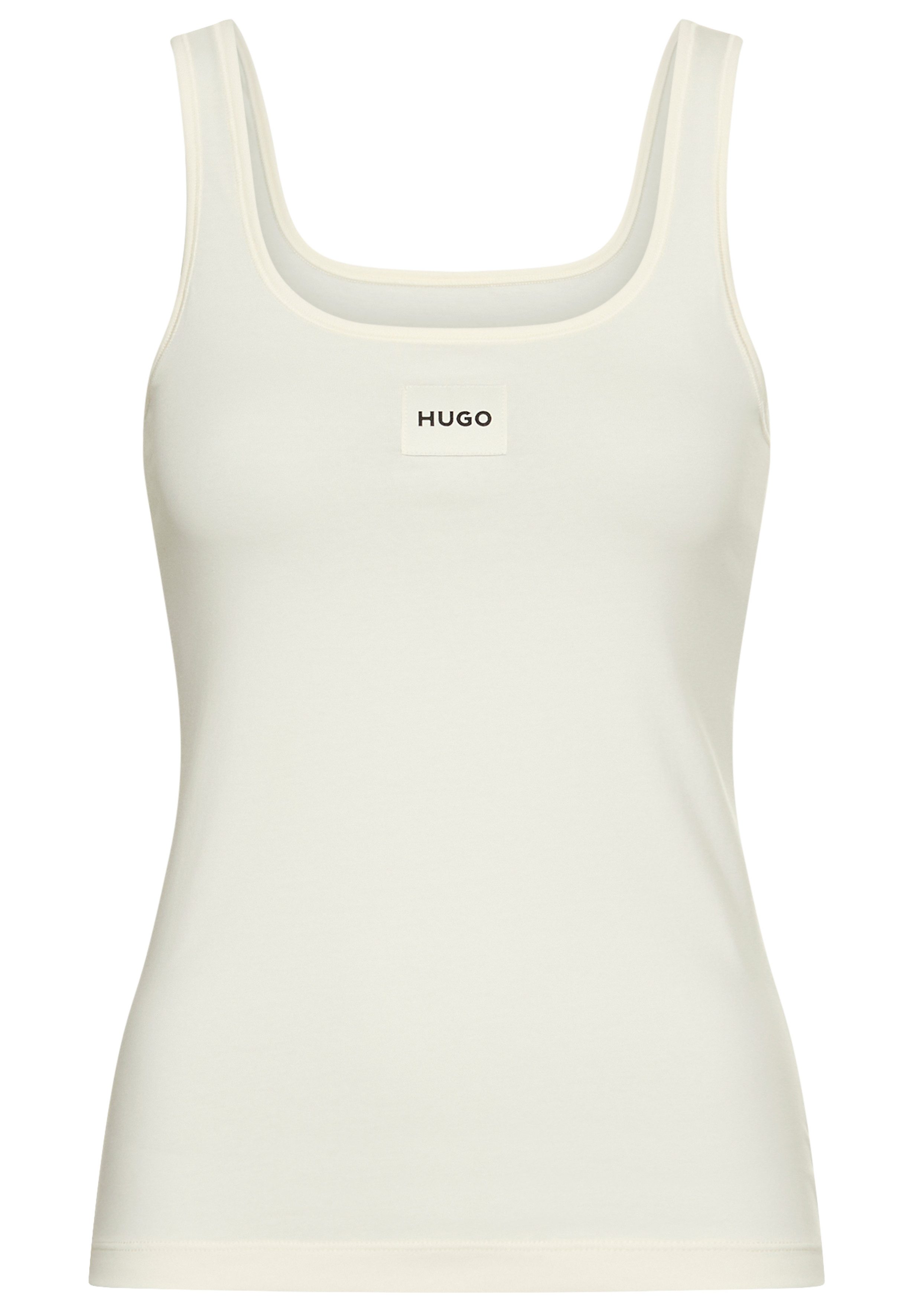 HUGO Trägertop VEST RED LABEL mit rotem Labelaufnäher günstig online kaufen