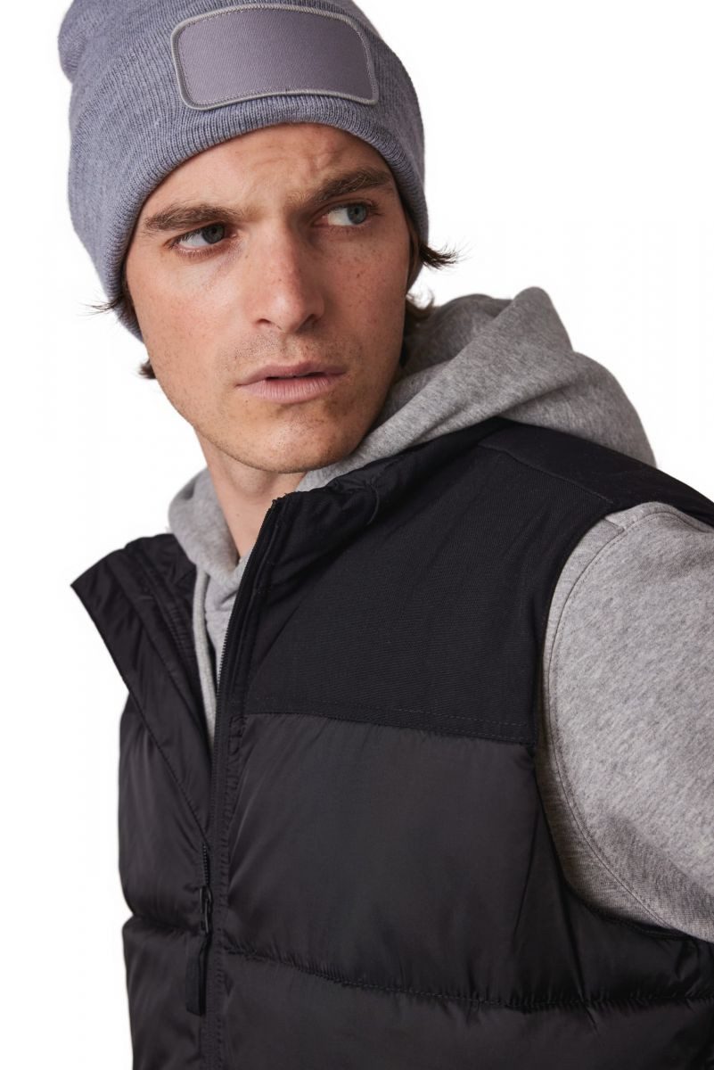 K-UP Bommelmütze Mütze mit Patch