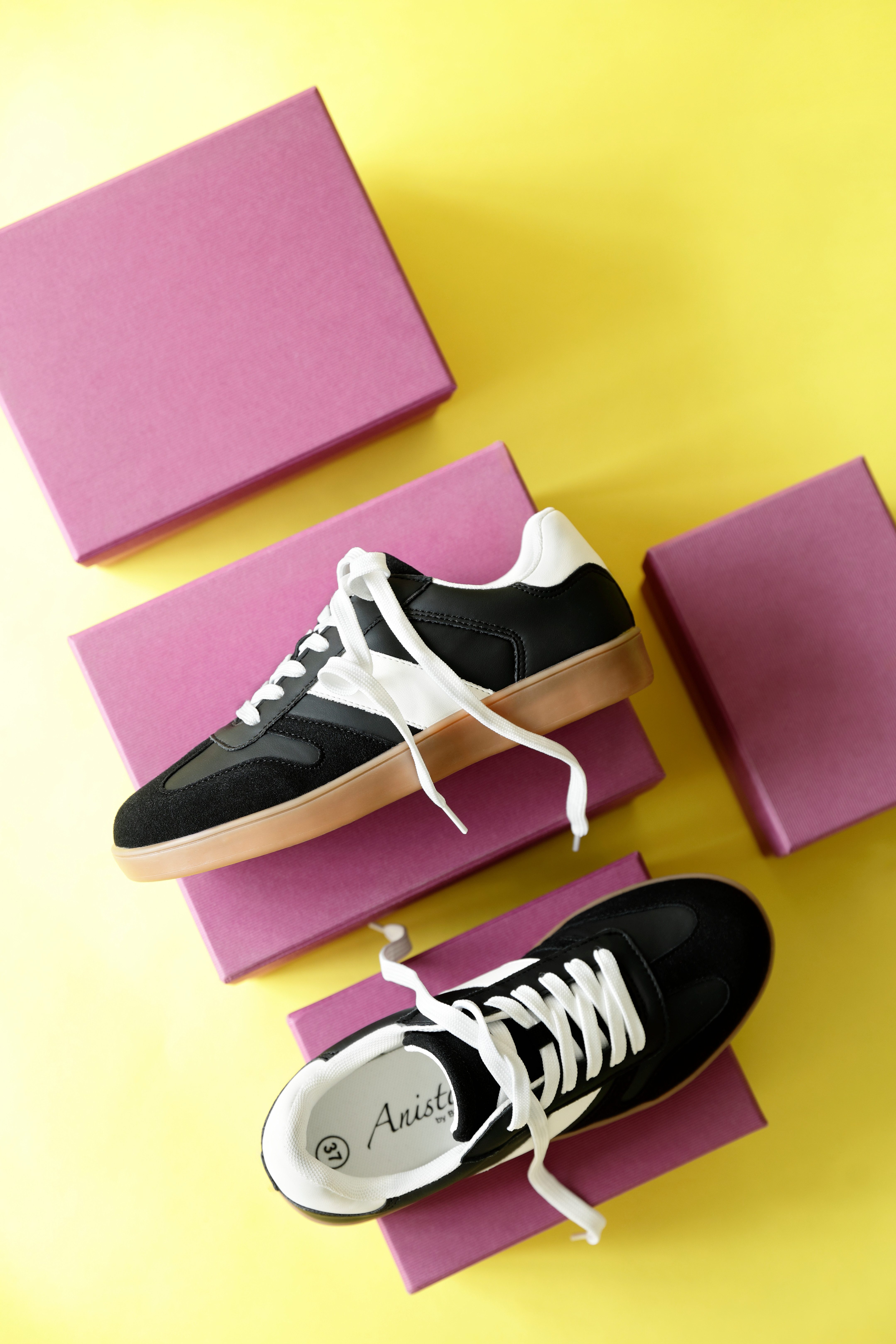 Aniston SHOES Sneaker Freizeitschuh, Halbschuh, Schnürschuh - NEUE KOLLEKTI günstig online kaufen