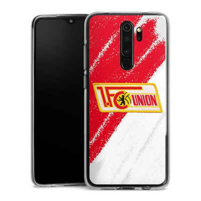 DeinDesign Handyhülle Offizielles Lizenzprodukt 1. FC Union Berlin Logo, Xiaomi Redmi Note 8 Pro Silikon Hülle Bumper Case Handy Schutzhülle