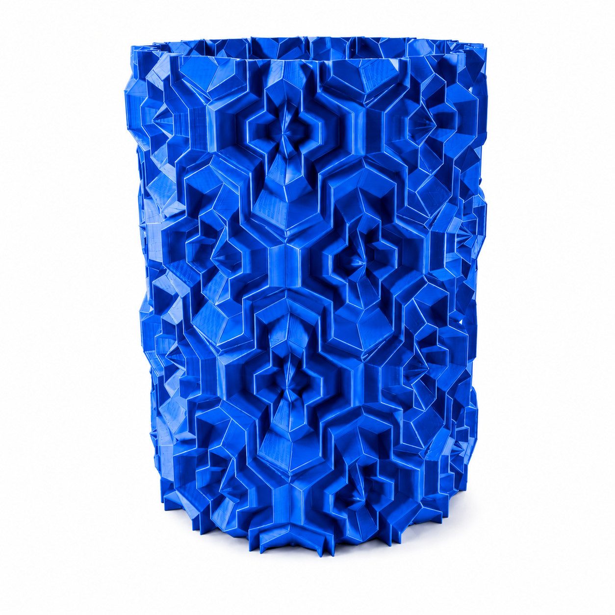Alpha Electronics Dekovase Geometrische Design Vase M & XL (Sparangebot, 1 St., hochwertiger 3D Druck), Moderne Deko Vase für Wohnzimmer & Tischdeko, Stilvolle Interior Vase