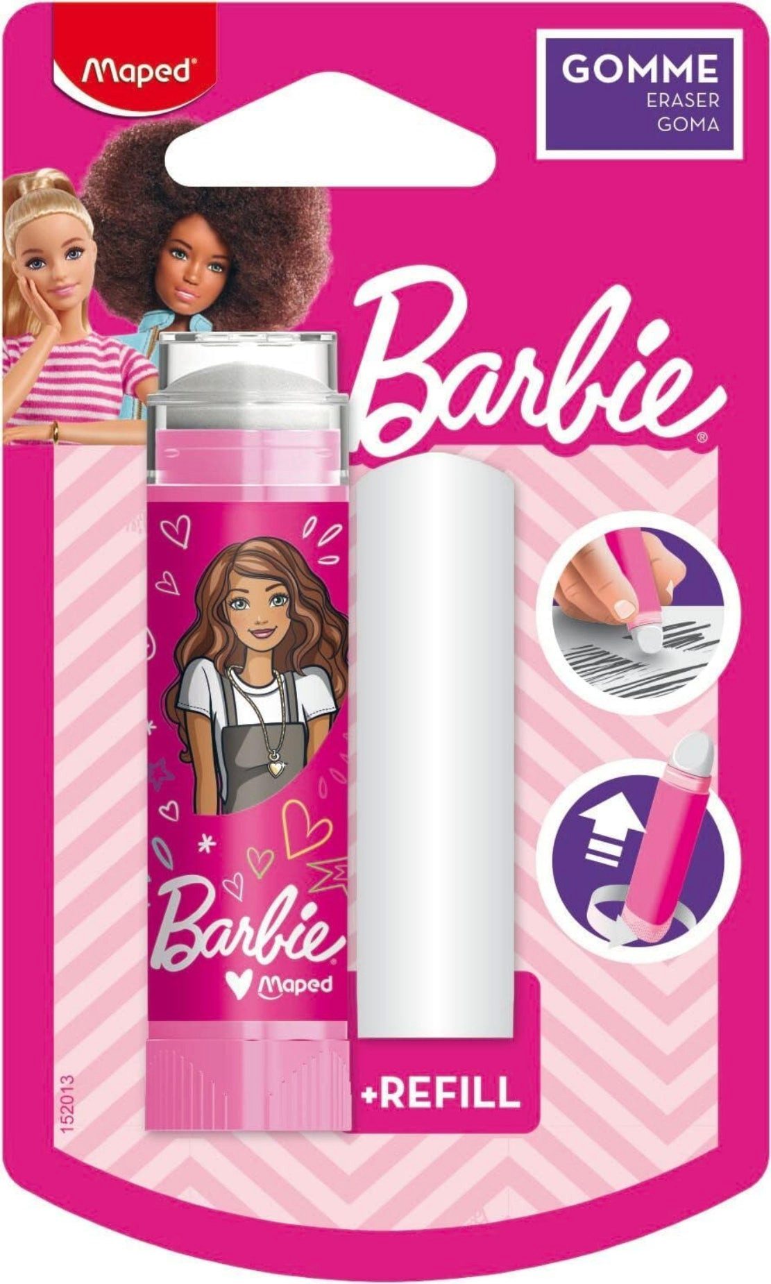 MAPED Füller MAPED Barbie Radierstift mit Nachfüller