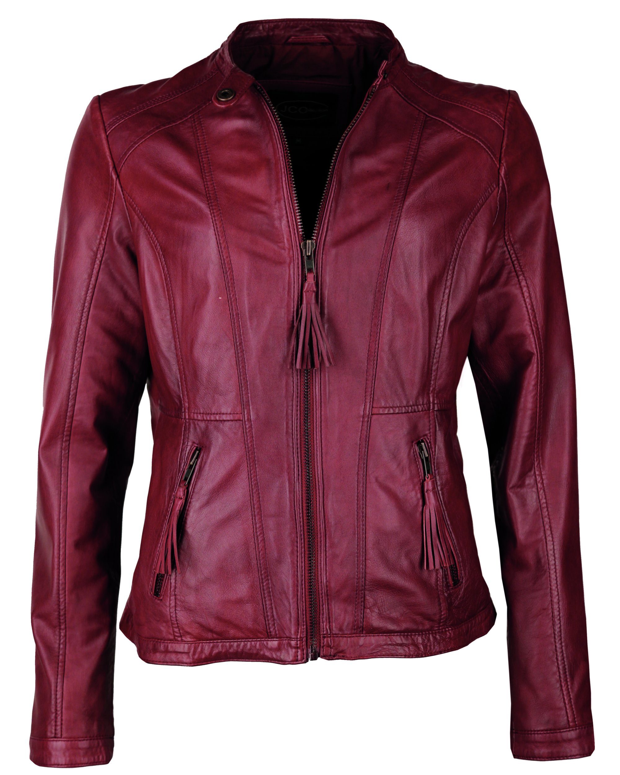 Bikerjacke red JCC 6011099-2