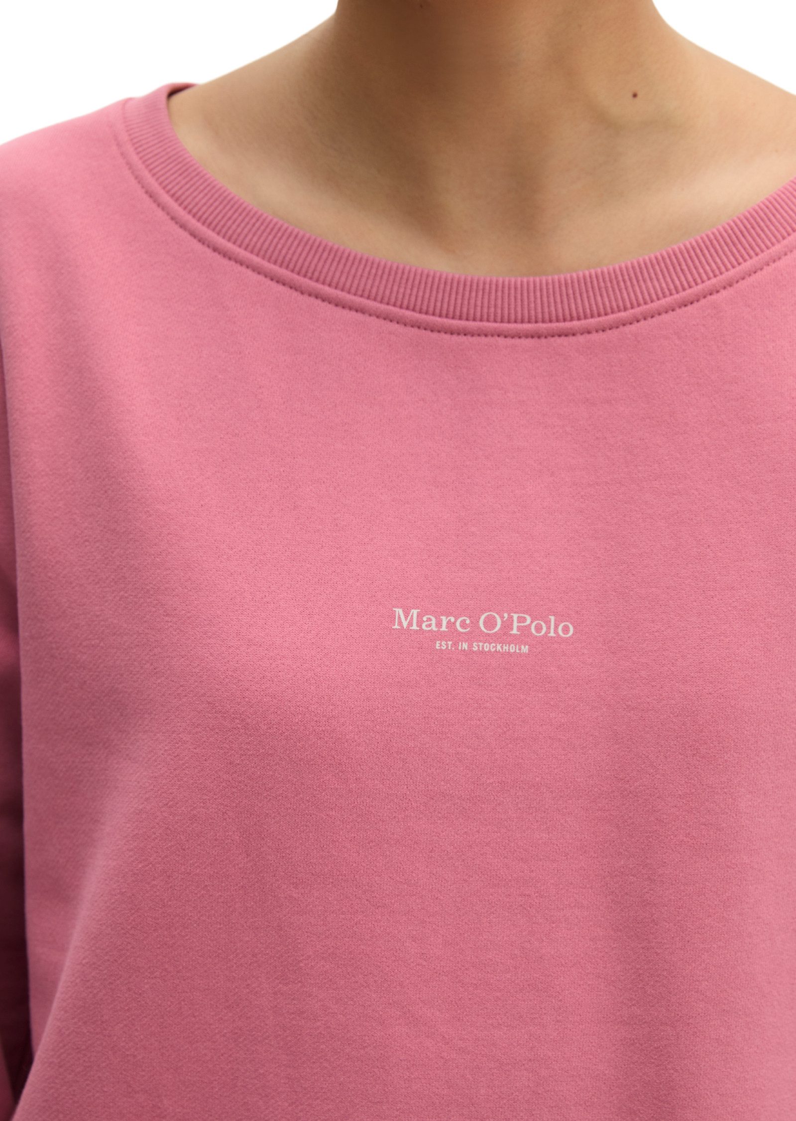 Marc O'Polo Sweatshirt mit gepeachter Oberfläche – Bild 4 von 5