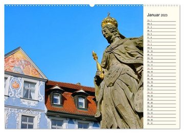 CALVENDO Wandkalender Bamberg und Fränkische Schweiz (Premium, hochwertiger DIN A2 Wandkalender 2023, Kunstdruck in Hochglanz)