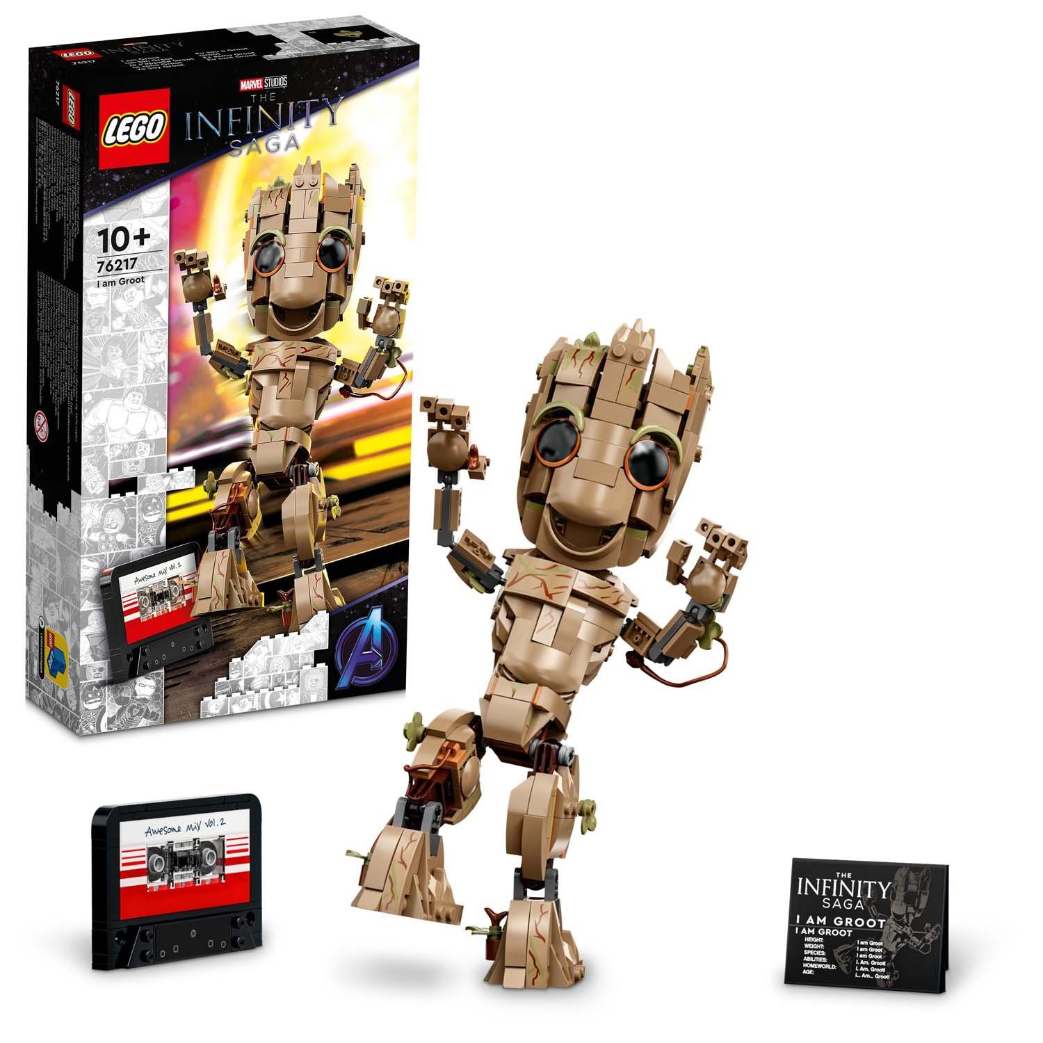 LEGO® LEGO® 76217 Marvel Super Heroes - Ich bin Groot Konstruktions-Spielse günstig online kaufen