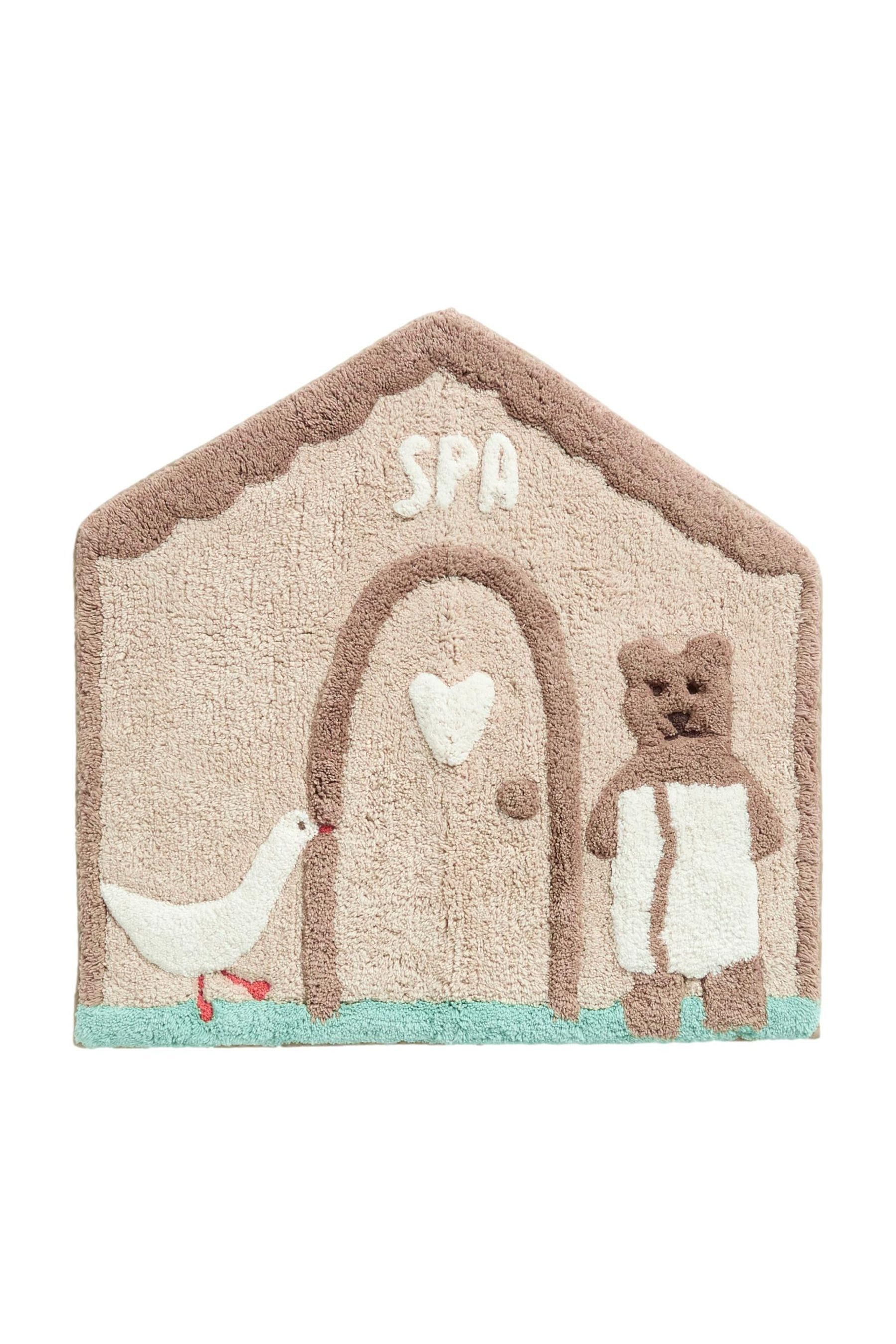 Next Badematte Bertie Woodland Spa Duschmatte aus 100 % Baumwolle, Höhe 50 günstig online kaufen
