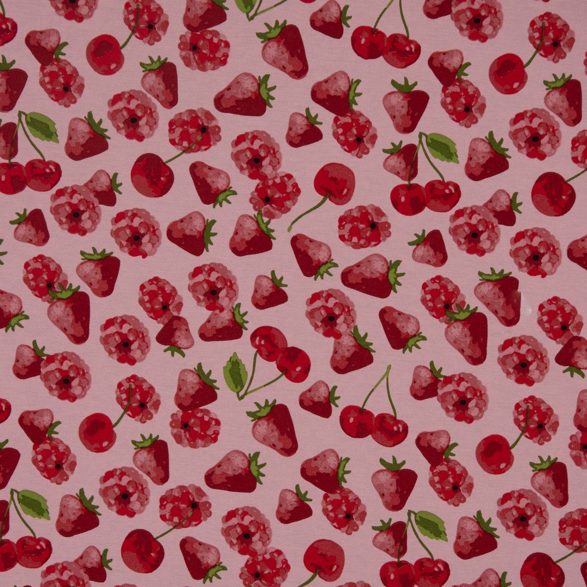 SCHÖNER Himbeeren LEBEN. Früchte Kissenhülle rosa Dekokissen SCHÖNER Erdbeeren Kirschen LEBEN.
