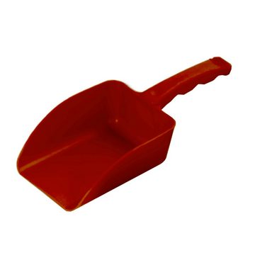 TronicXL Küchenschaufel 2x 750ml Schaufel rot Handschaufel Kunststoff Küche Gastro Industrie