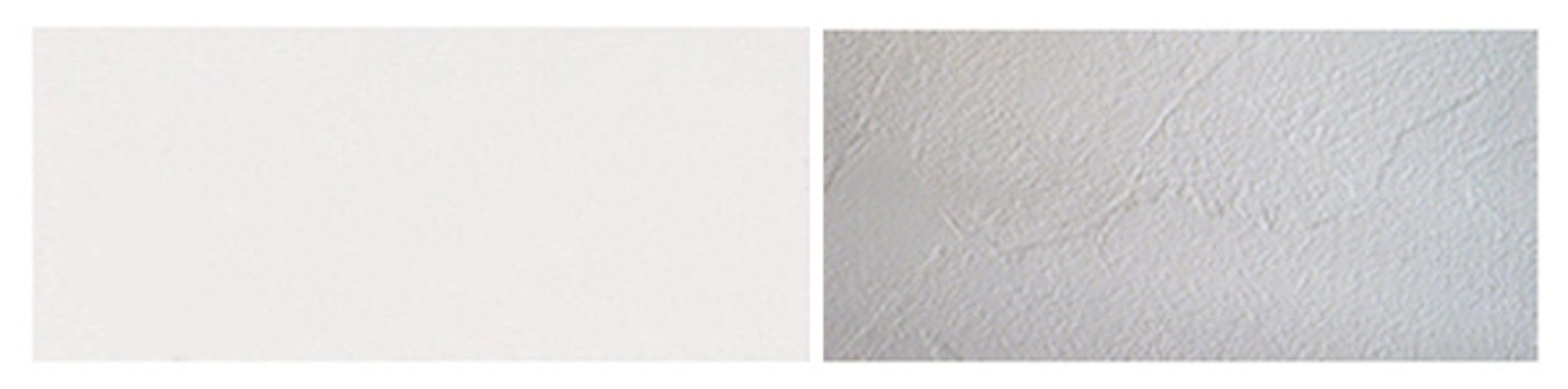 Feldmann-Wohnen Klapphängeschrank Malmo (Malmo, 1-St) 80cm Front- & Korpusfarbe wählbar 1-türig Glaseinsatz (Milchglas)