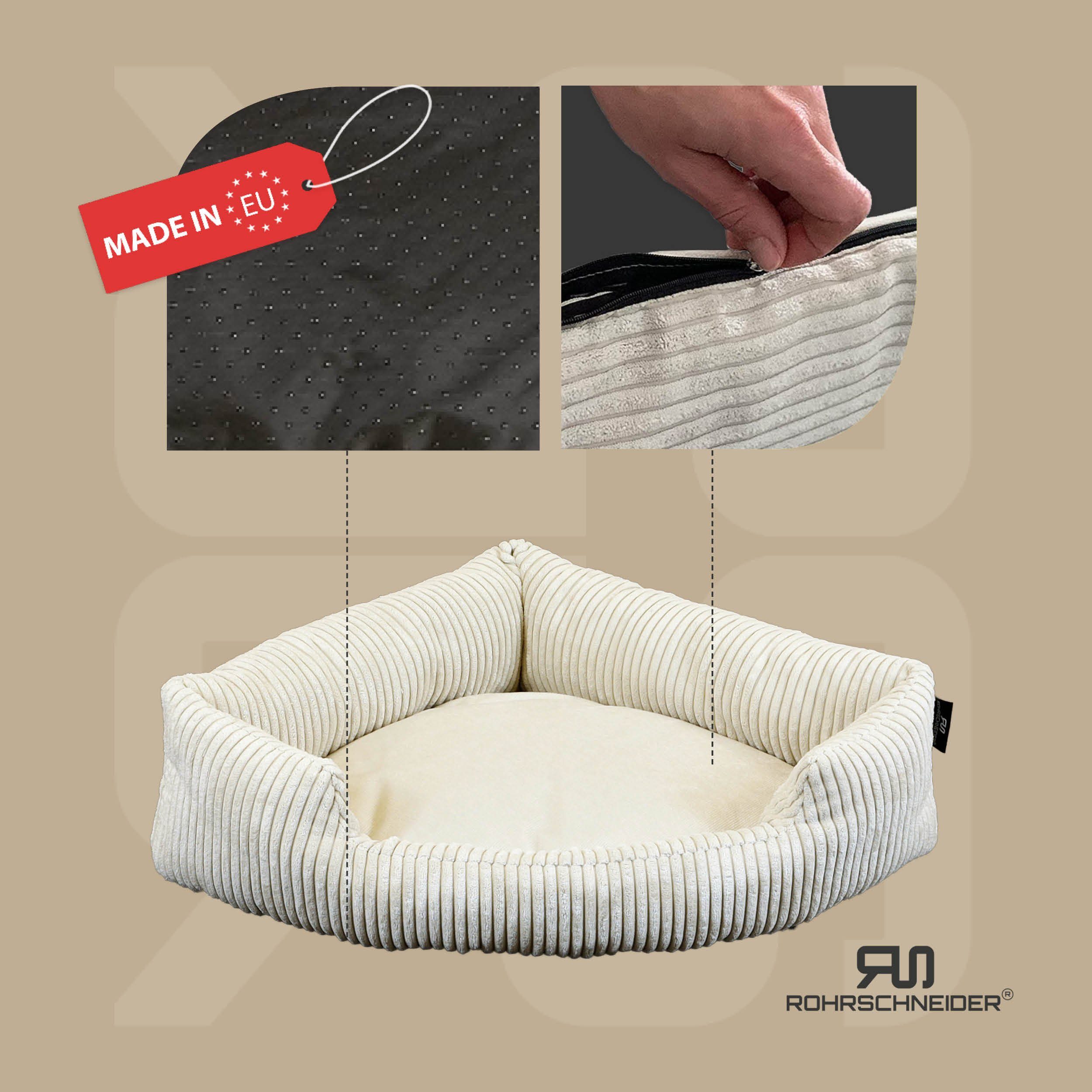 Rohrschneider Tierbett XXL Eck-Hundebett für große günstig online kaufen