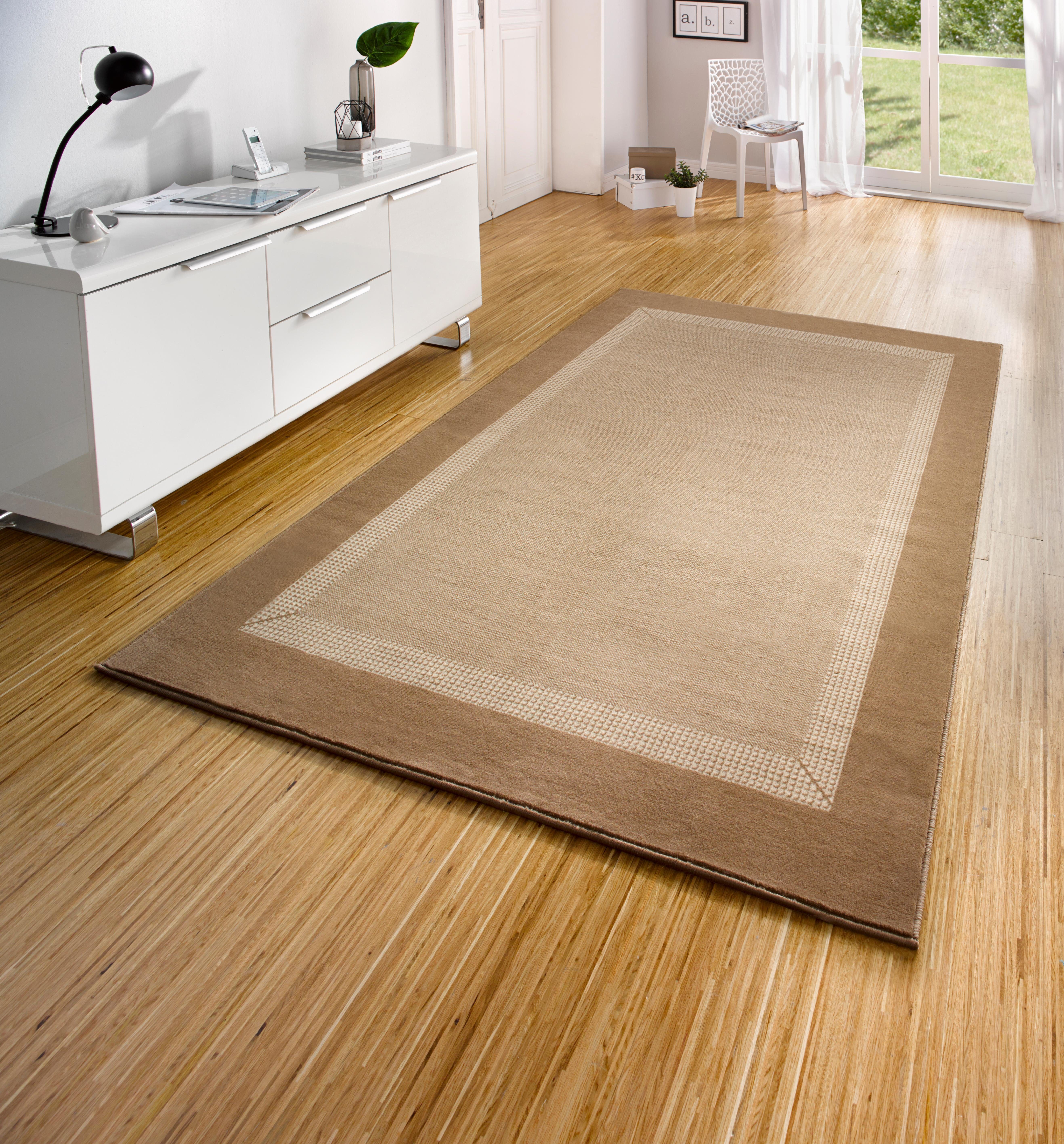 HANSE Home Teppich Band, rechteckig, Höhe: 9 mm, Kurzflor, weich, Läufer Größen, Wohnzimmer, Schlafzimmer, Esszimmer