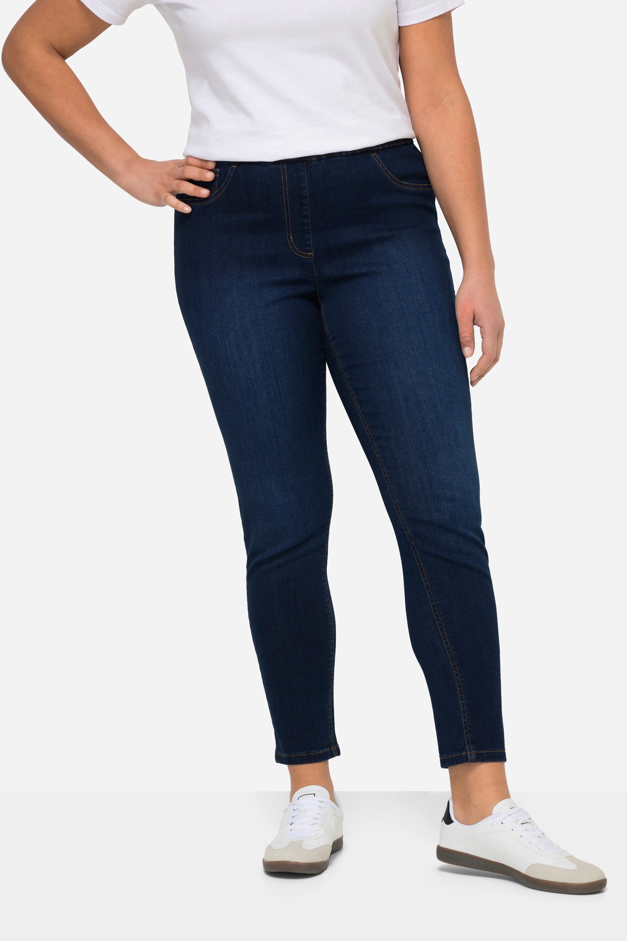 Angel of Style 5-Pocket-Jeans Jeggings Jule Slim Fit Washeffekte Elastikbun günstig online kaufen