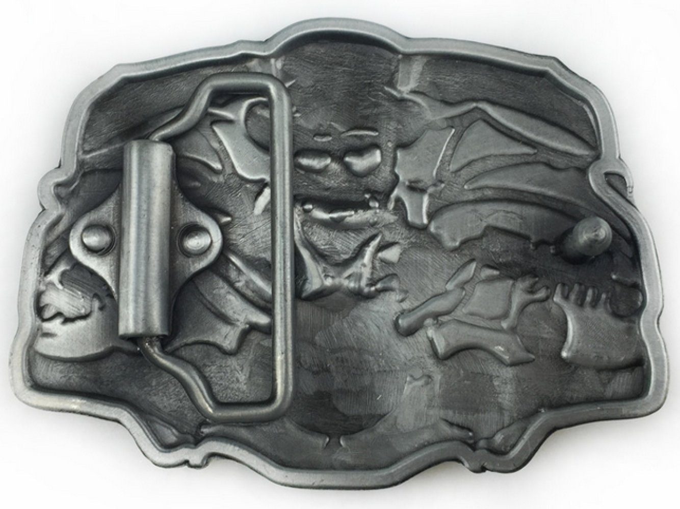 Ware aus aller Welt Gürtelschnalle Skull Totenkopf Motorrad Biker Gürtelsch günstig online kaufen