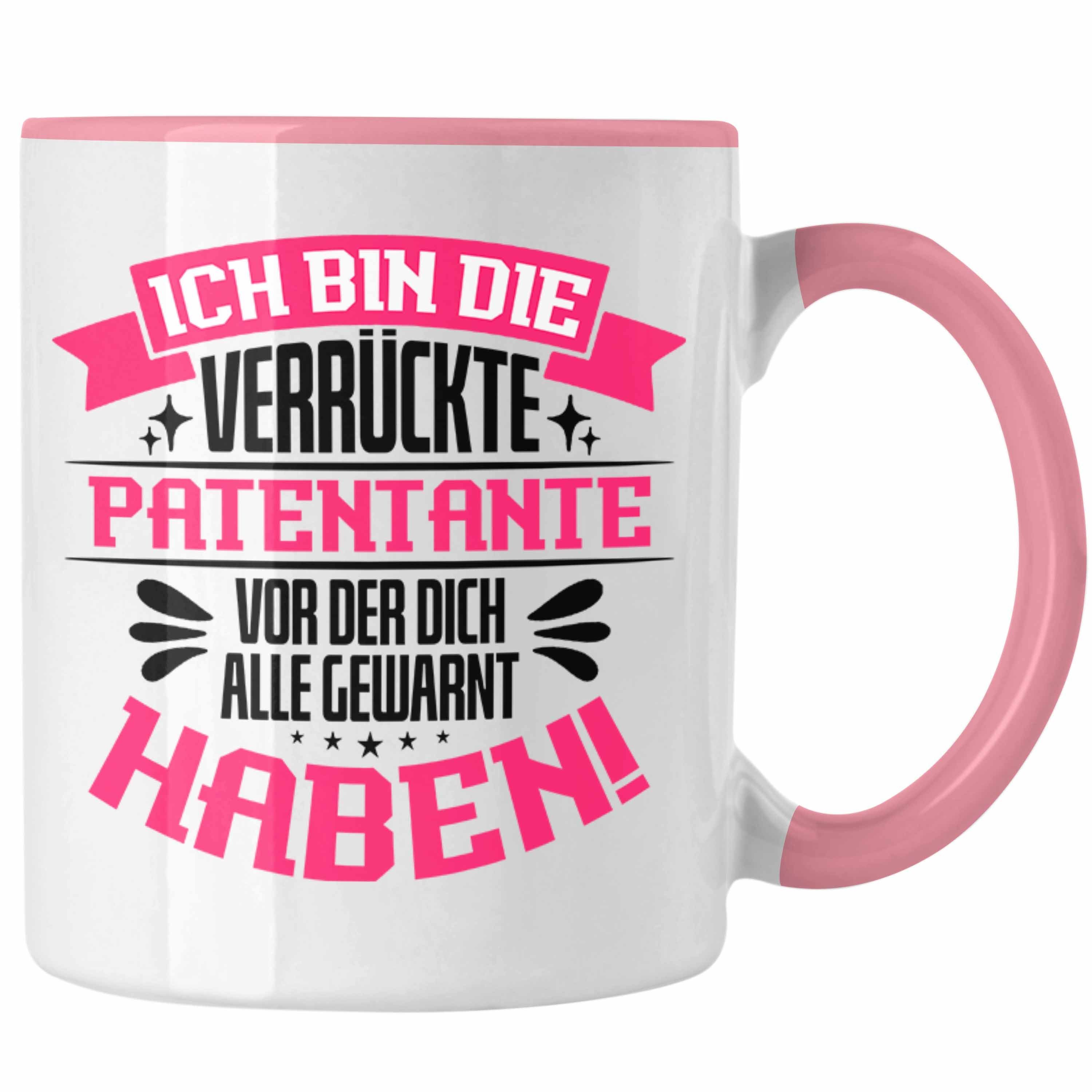 ᐅ Trendation Tasse Lustige Tasse Geschenkidee für Verrückte Patentante