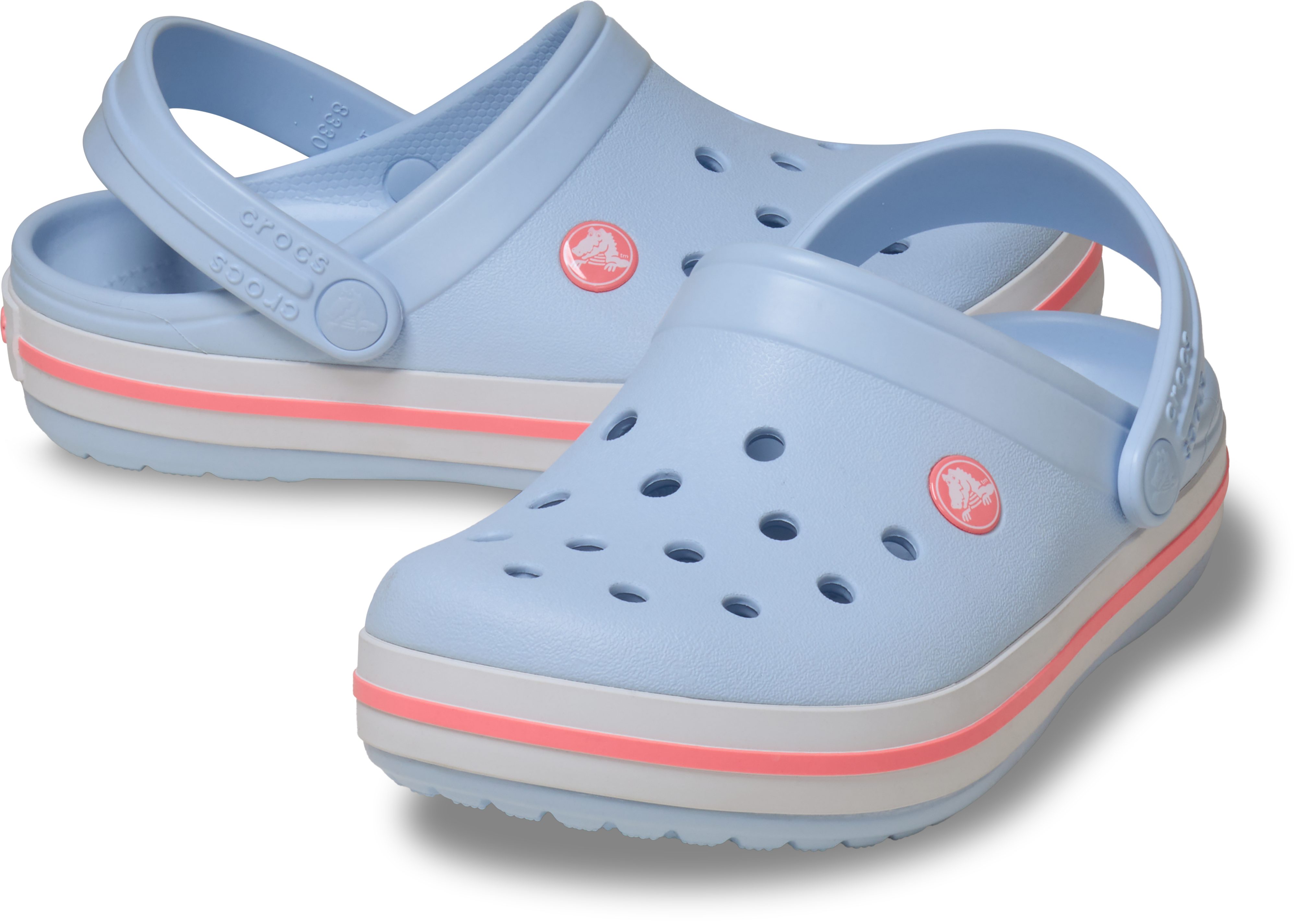 Crocs Crocband Clog Clog Sandale, Sommerschuh, Badeschuh mit Lüftungsöffnungen