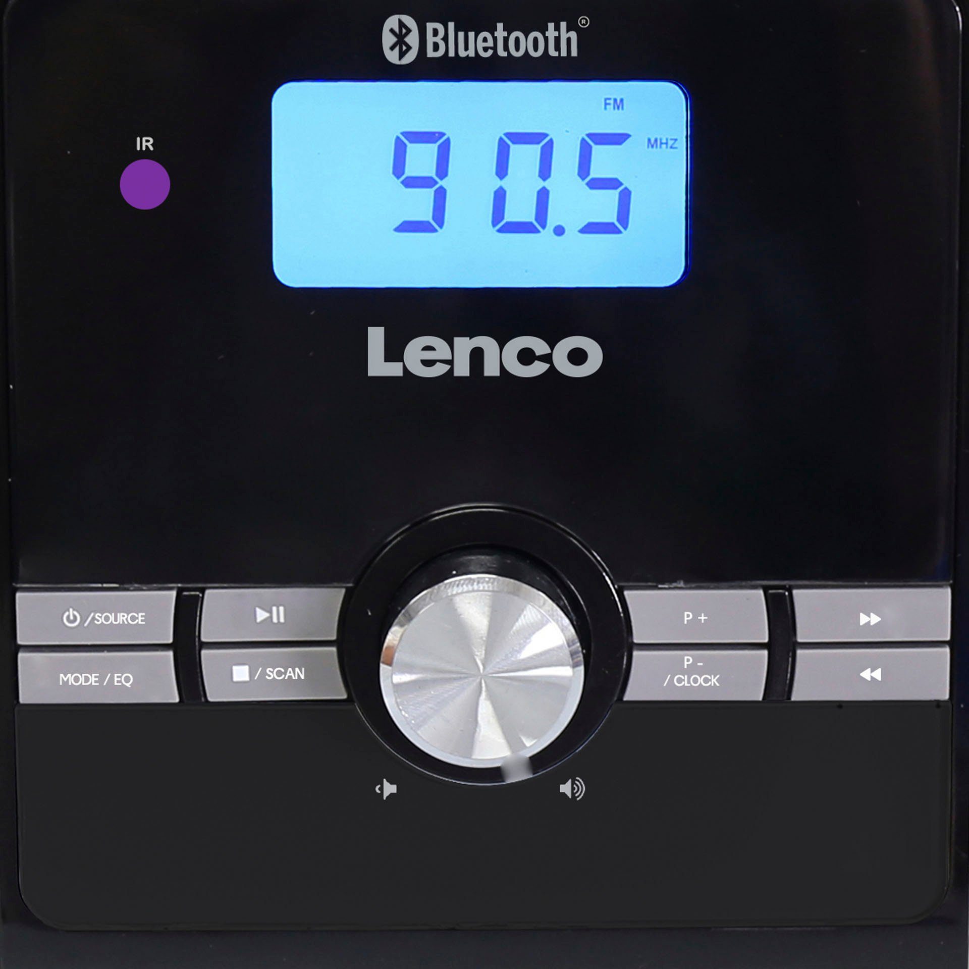 Lenco MC-030BK CD-Radiorecorder (Digitalradio (DAB)