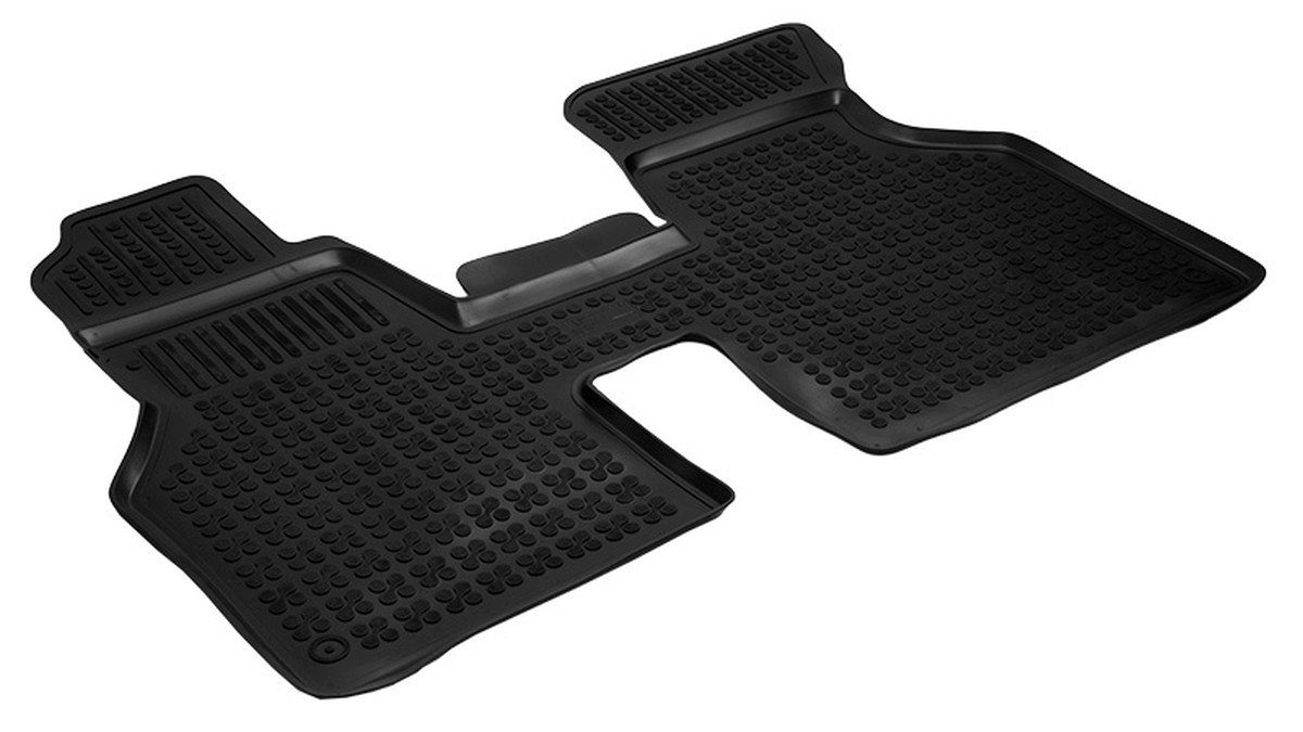 AZUGA Gummi-Fußmatten T4 Transporter Auto-Fußmatten Transporter/Multivan/Caravelle, für für VW passend VW T4 Hohe