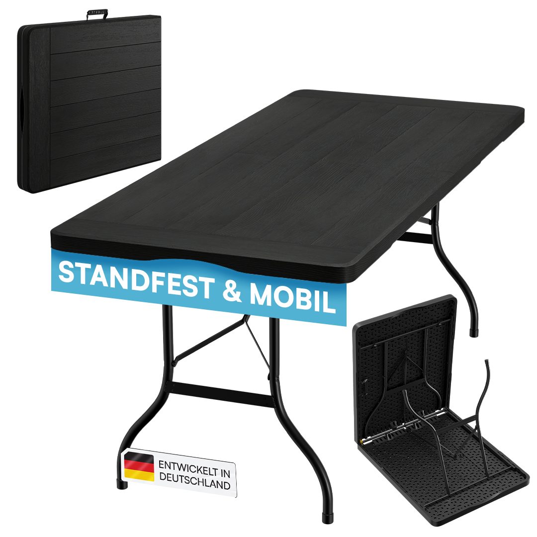 STEELSØN Campingtisch Zennar (Klapptisch in Holzoptik), günstig online kaufen