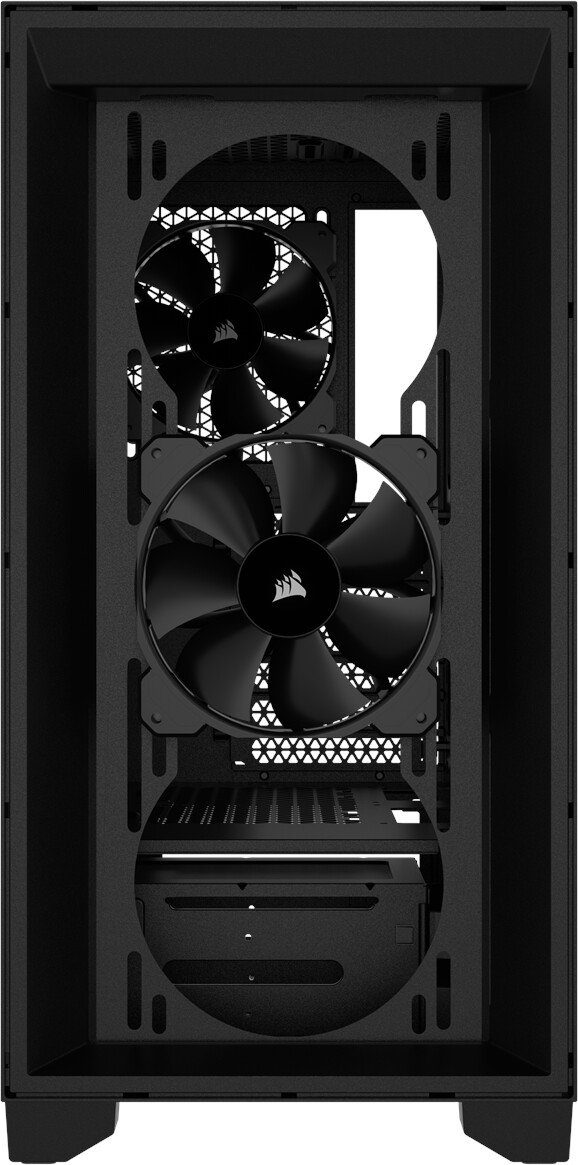 Corsair PC-Gehäuse 3000D Airflow Tempered Glass Mid-Tower, Black
