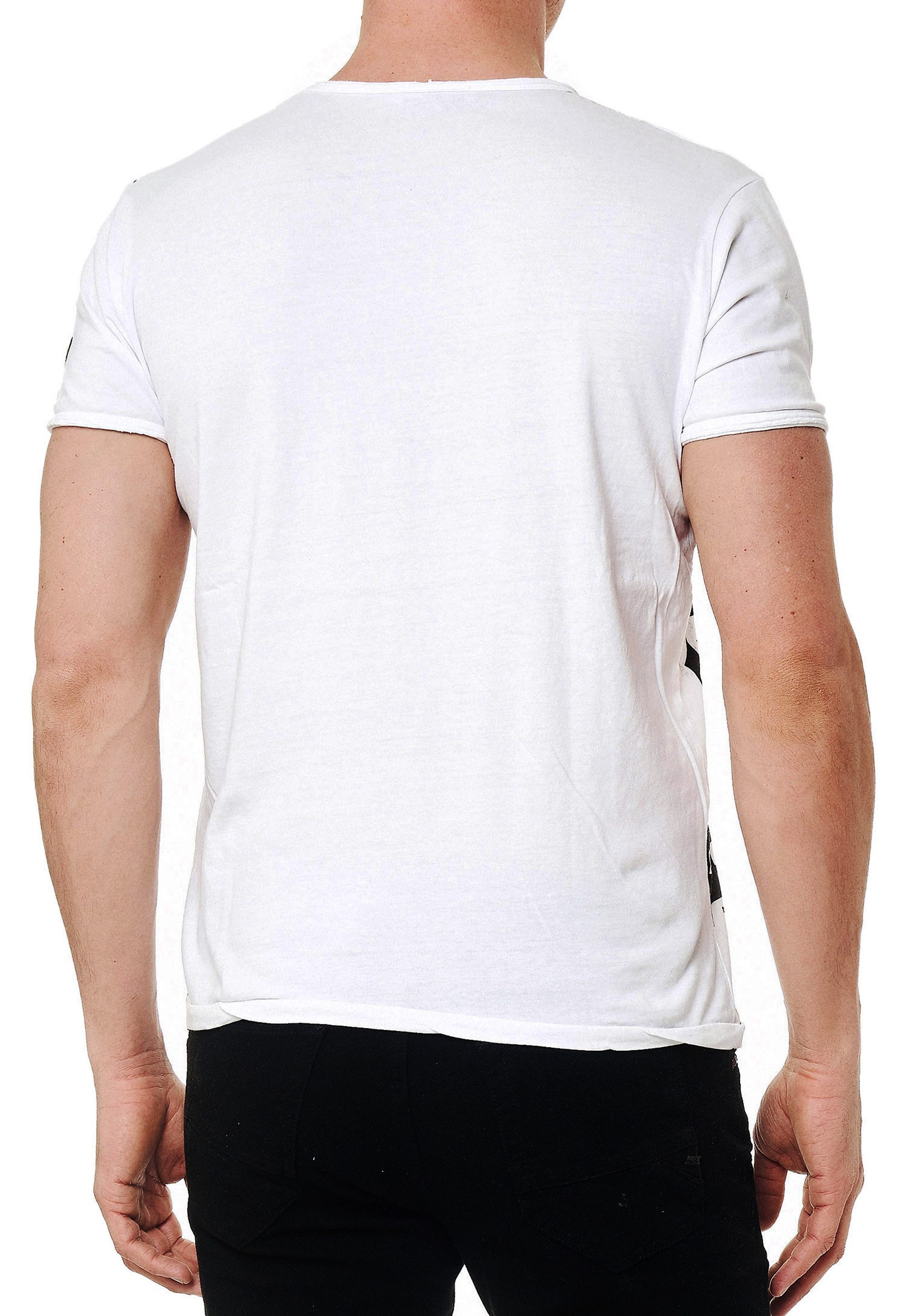 R-NEAL T-Shirt T-Shirt Rundhals USA Eagle günstig online kaufen